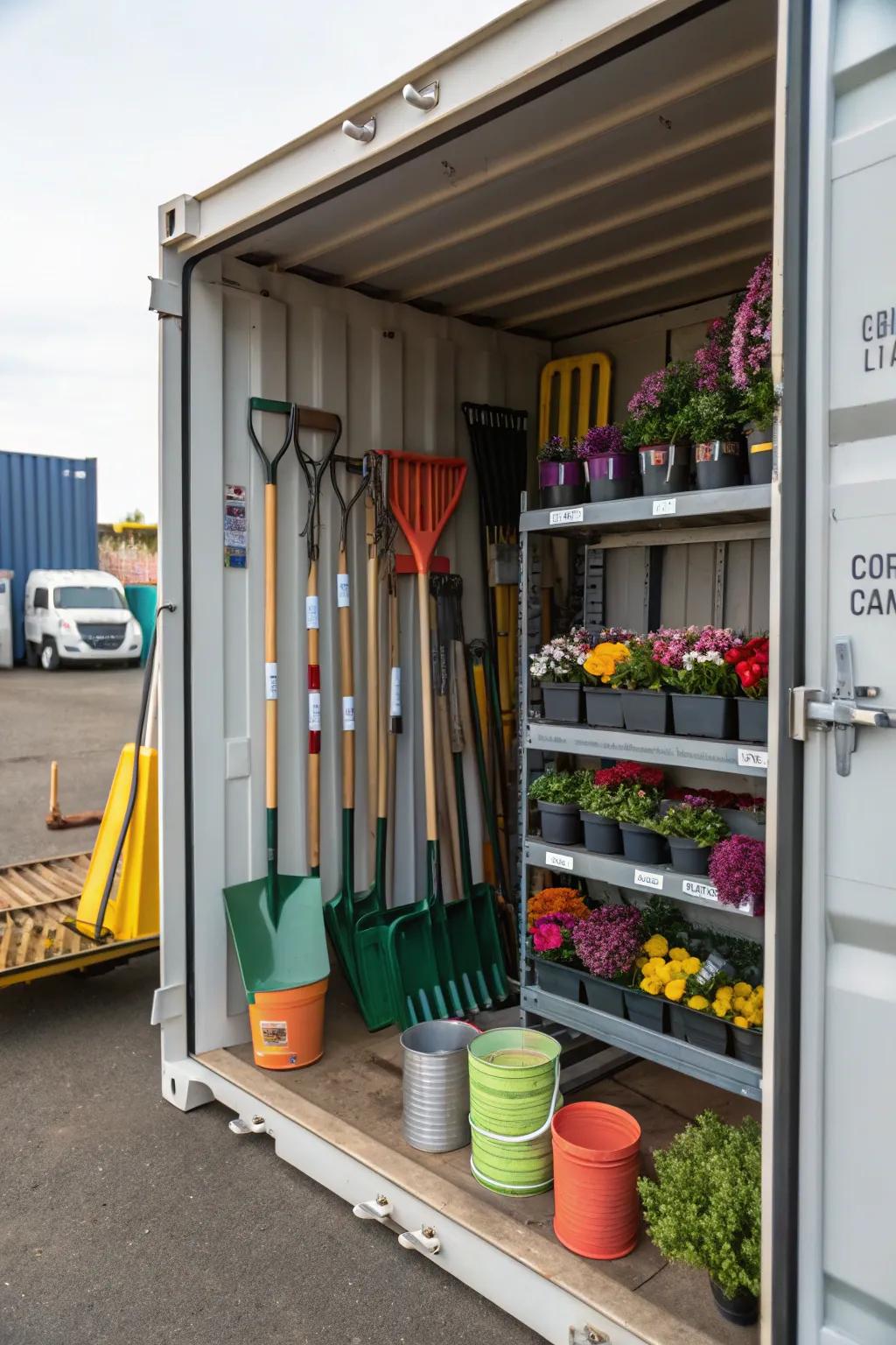 Accessible storage offers easy reach for frequently used items.