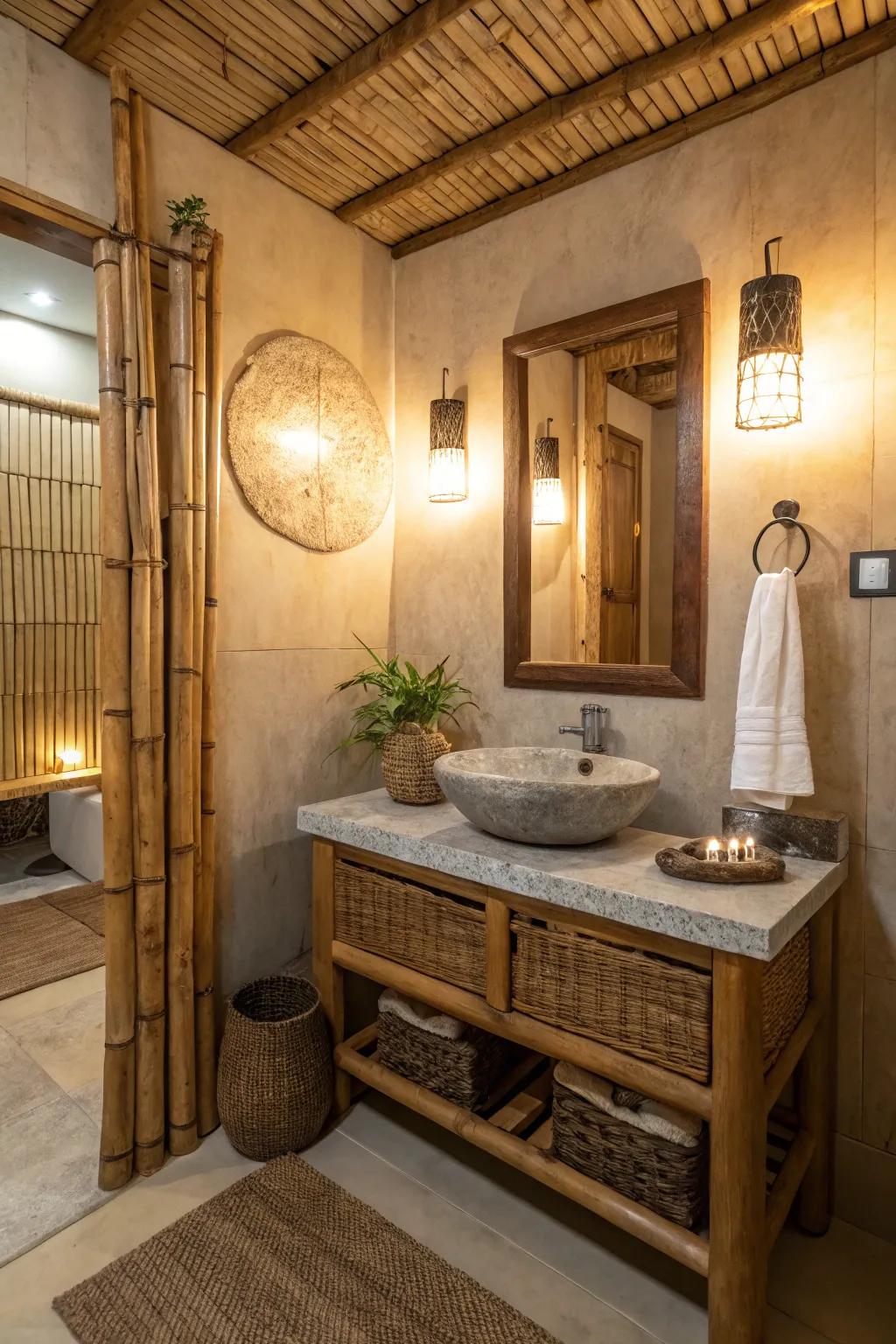 Change your restroom into a tranquil spa-like escape.
