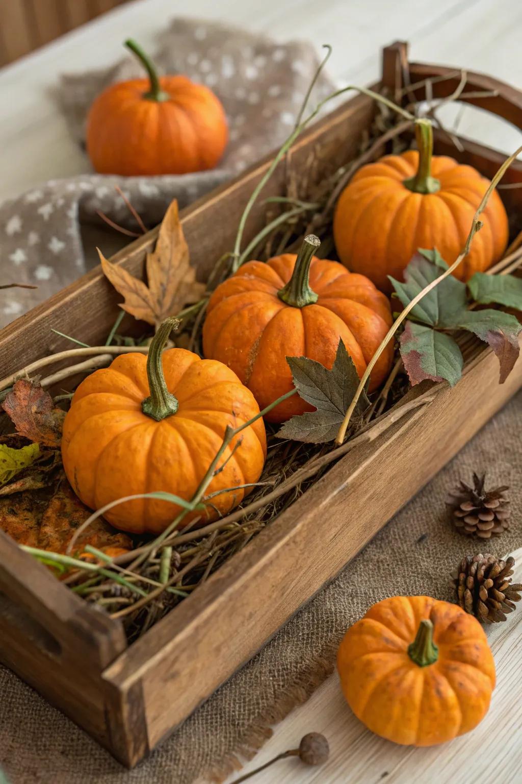 Naturally-inspired squashes highlight the charm of fall.