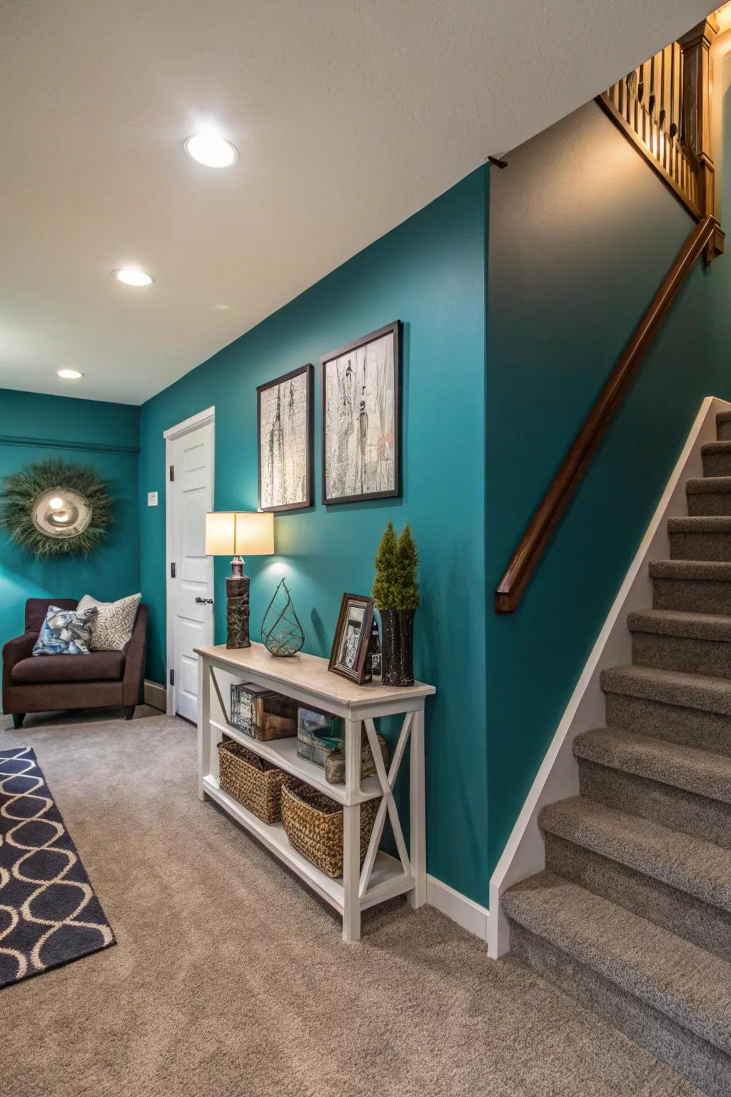 A bright color can breathe renewed vitality into your landing.