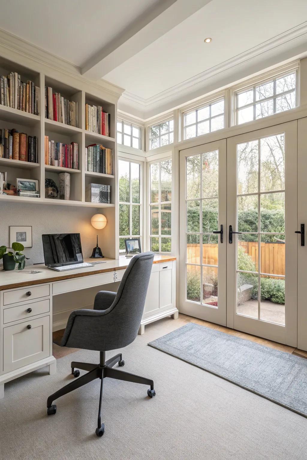 A personalized work environment enhances productivity and comfort.