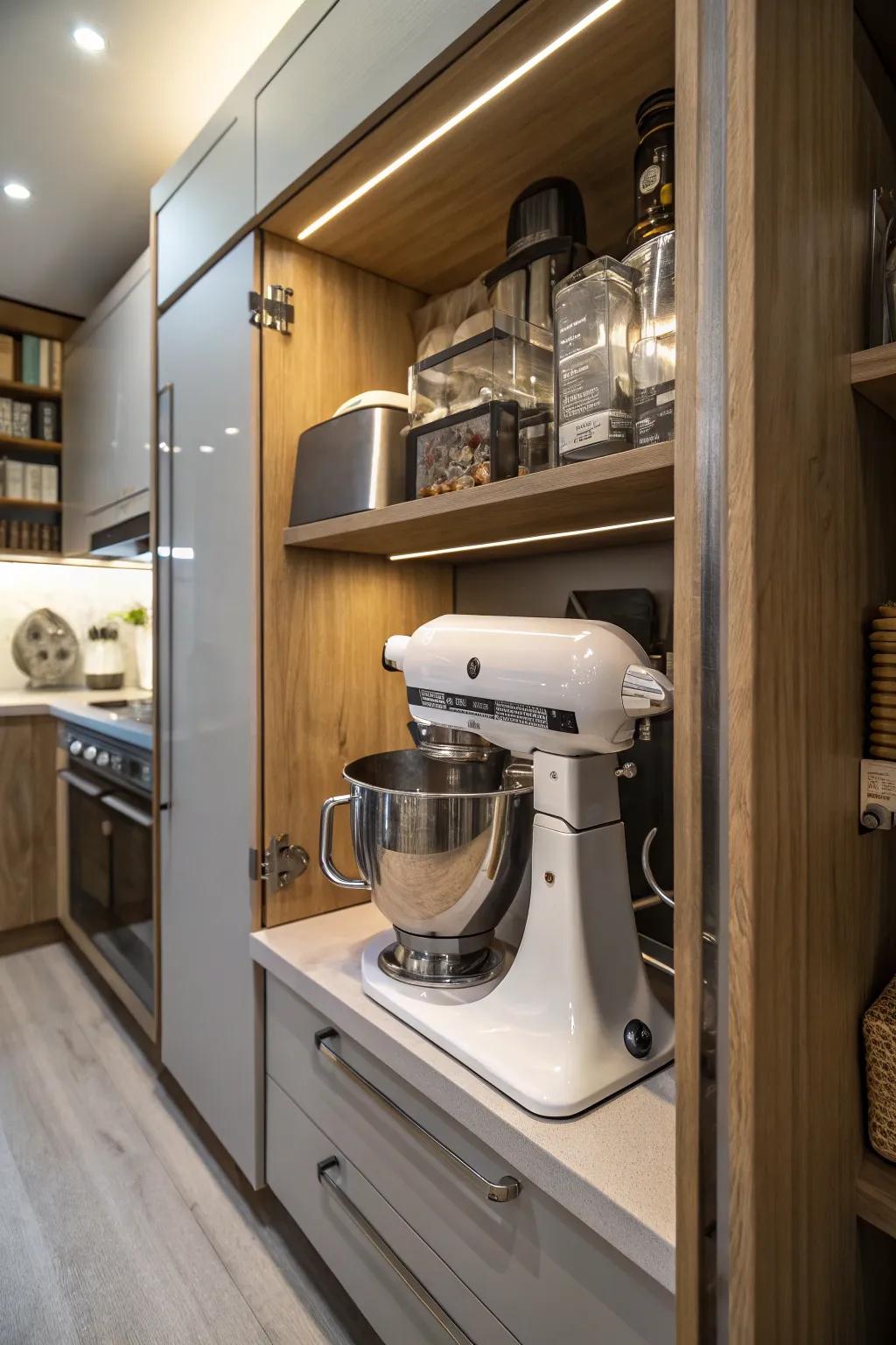 Effortless beauty: Elevating your mixer to the forefront with a lifting platform