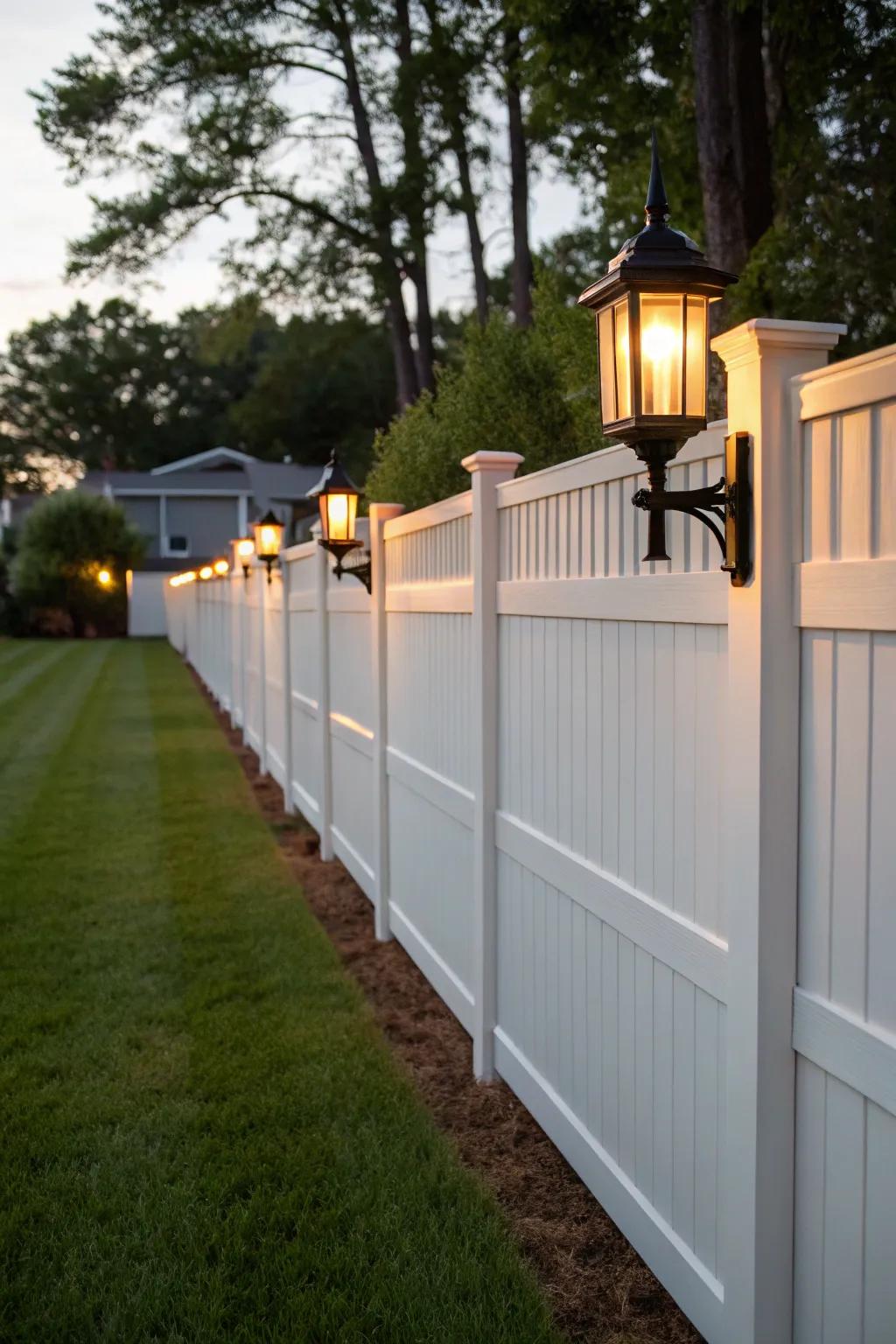Sconce lights bestow enduring grace onto your outdoor domain.