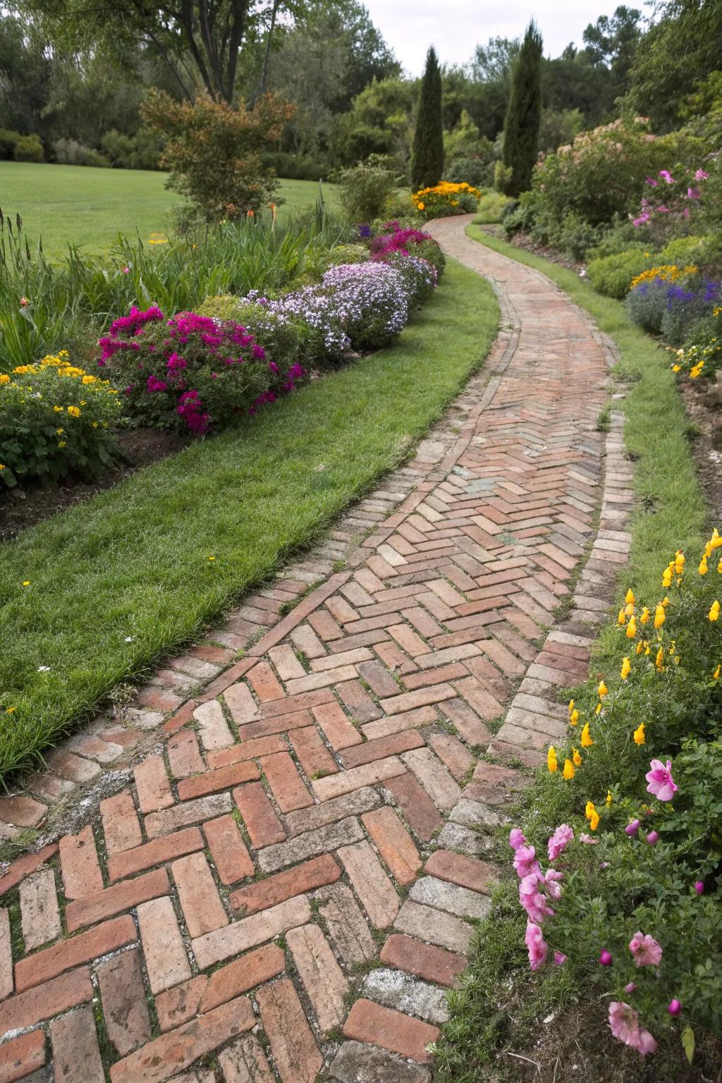 Block walkways deliver classic sophistication and adaptability.