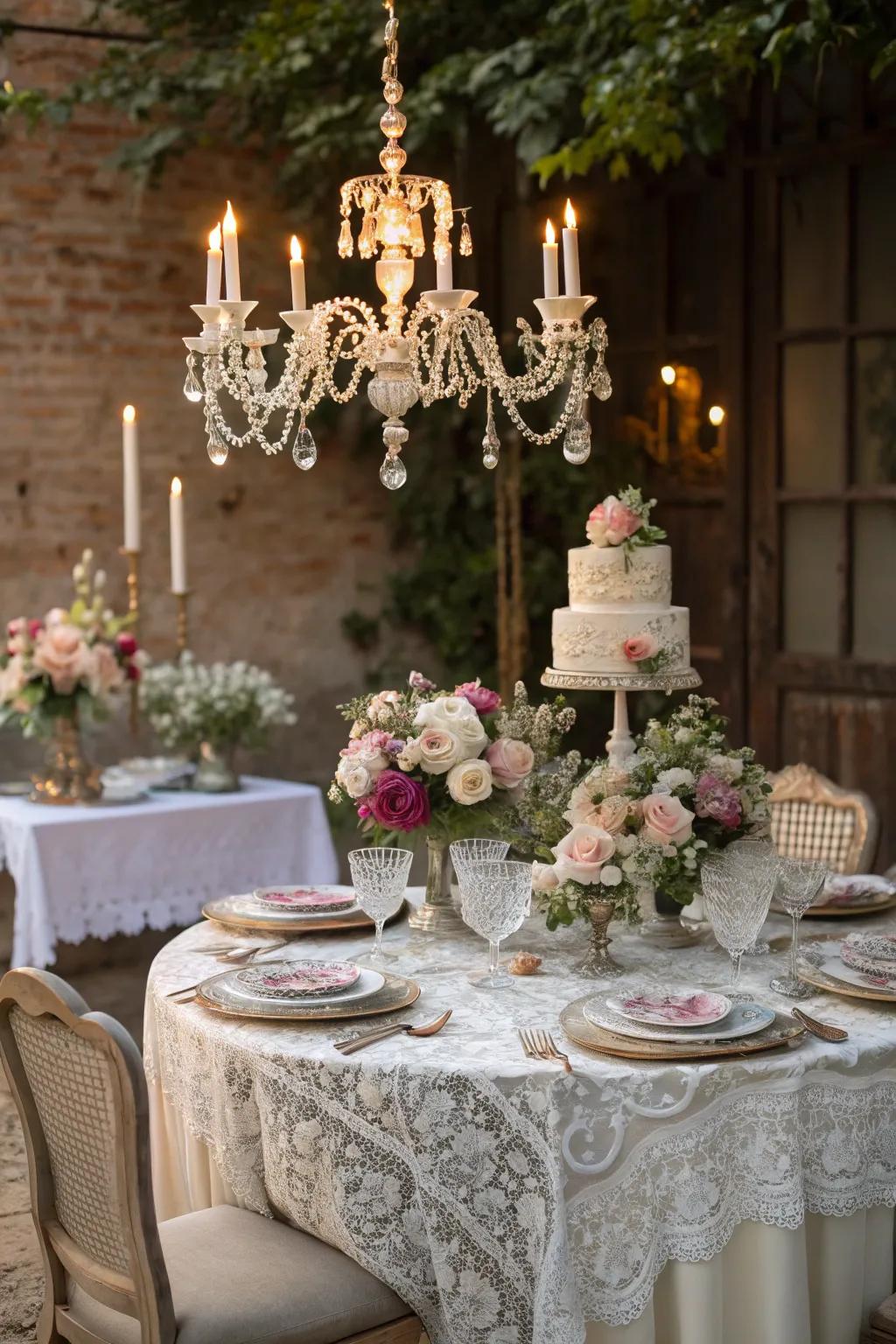 A vintage-inspired wedding theme radiating ageless sophistication.
