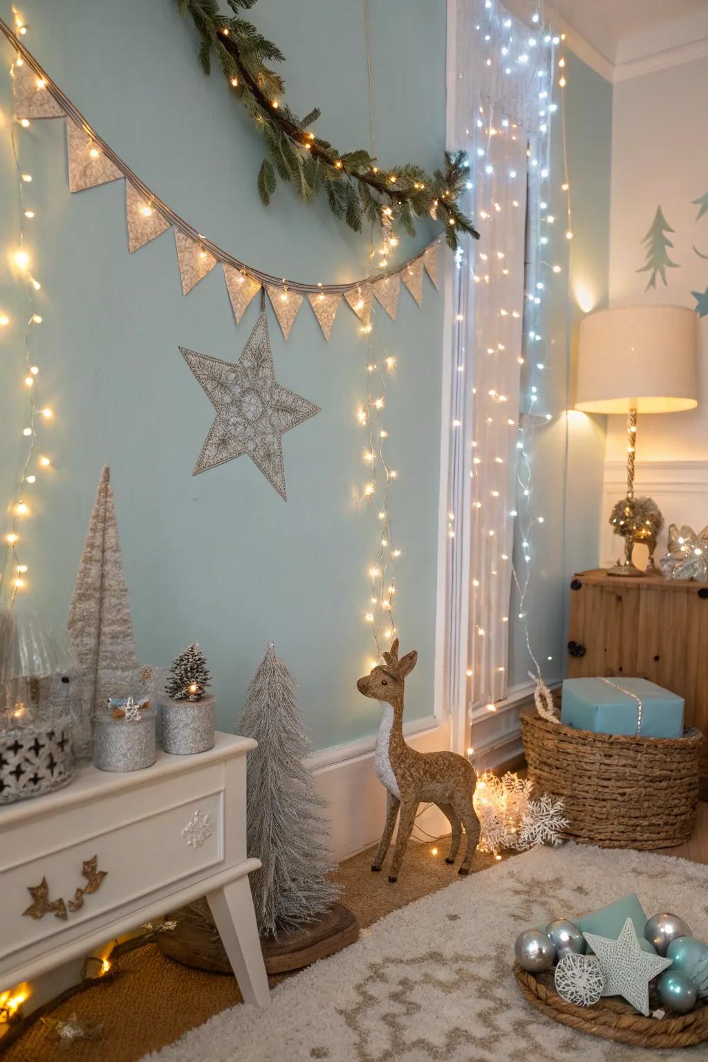 Venture into a glistening narrative filled with captivating decor.