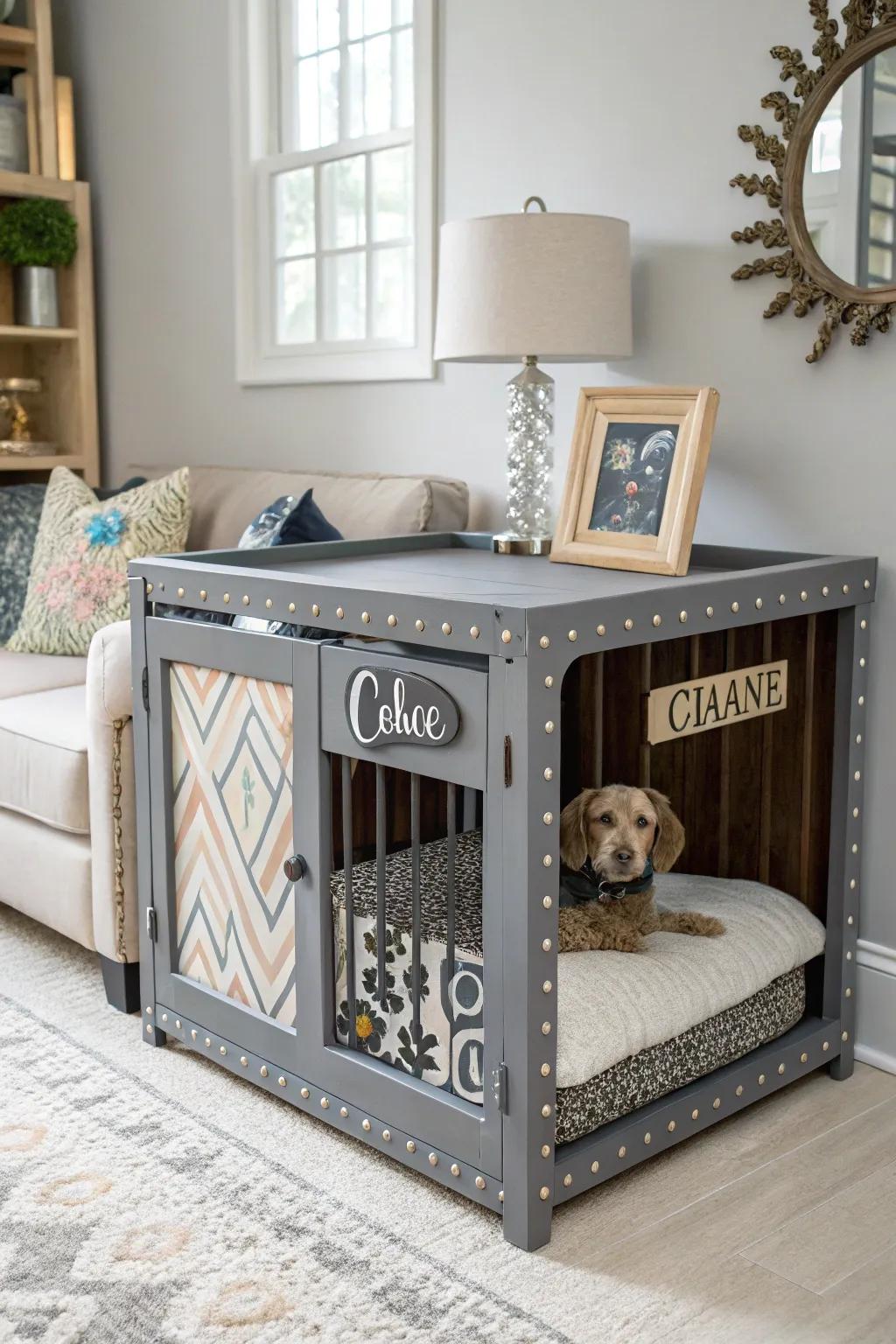 Add unique elements and charm to your pet's space.