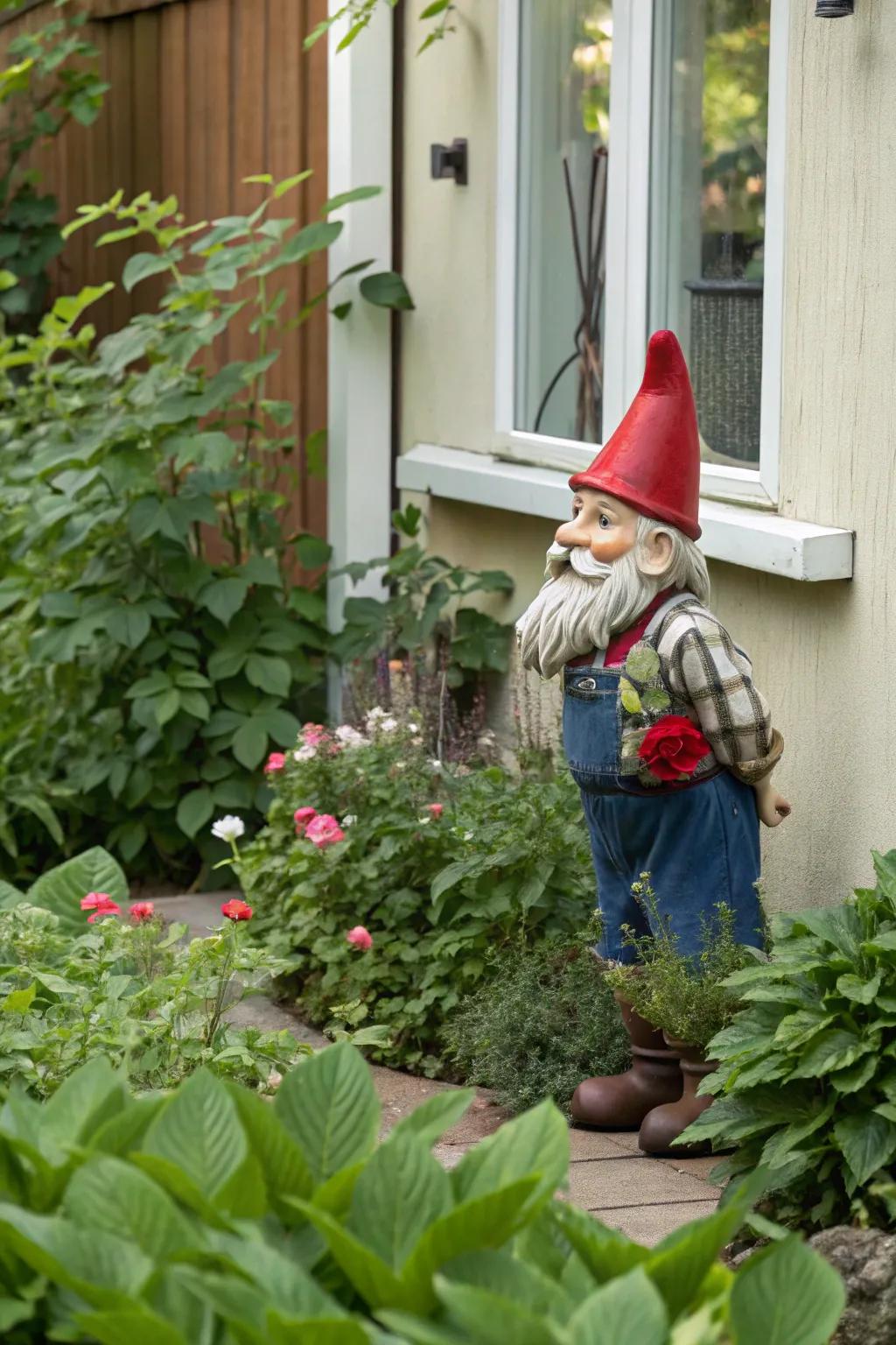 Convey charm and whimsy with a garden pixie attire.