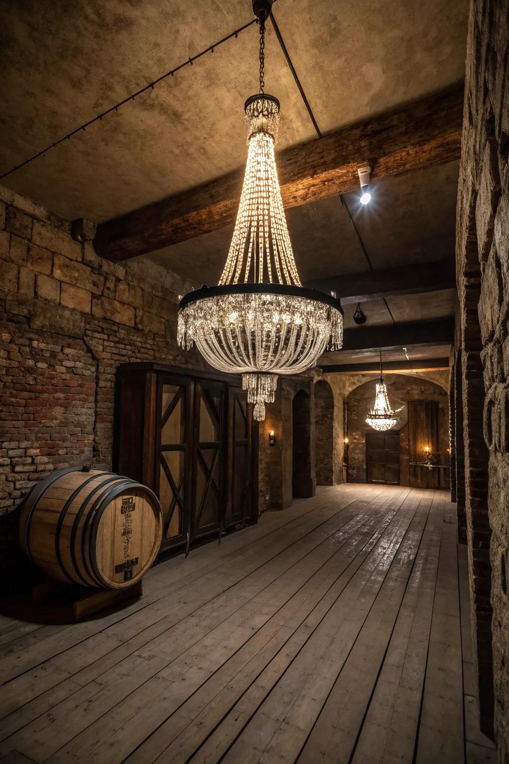 Ornamental parts deliver sophistication and flair to your basement.