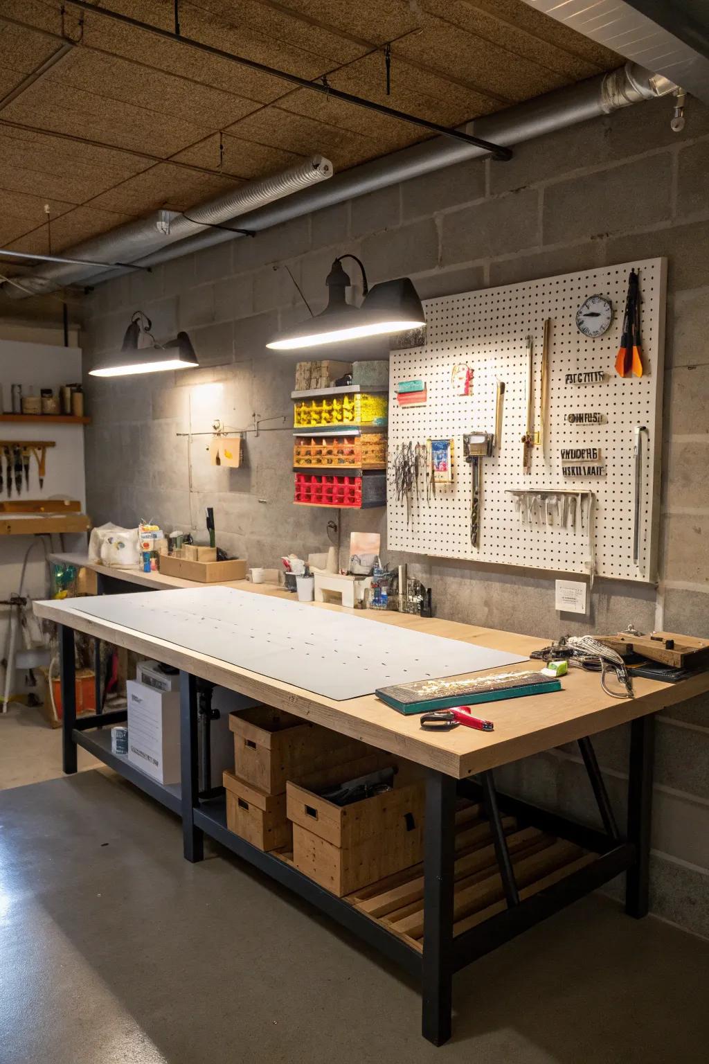 A space where inventiveness aligns with functionality.