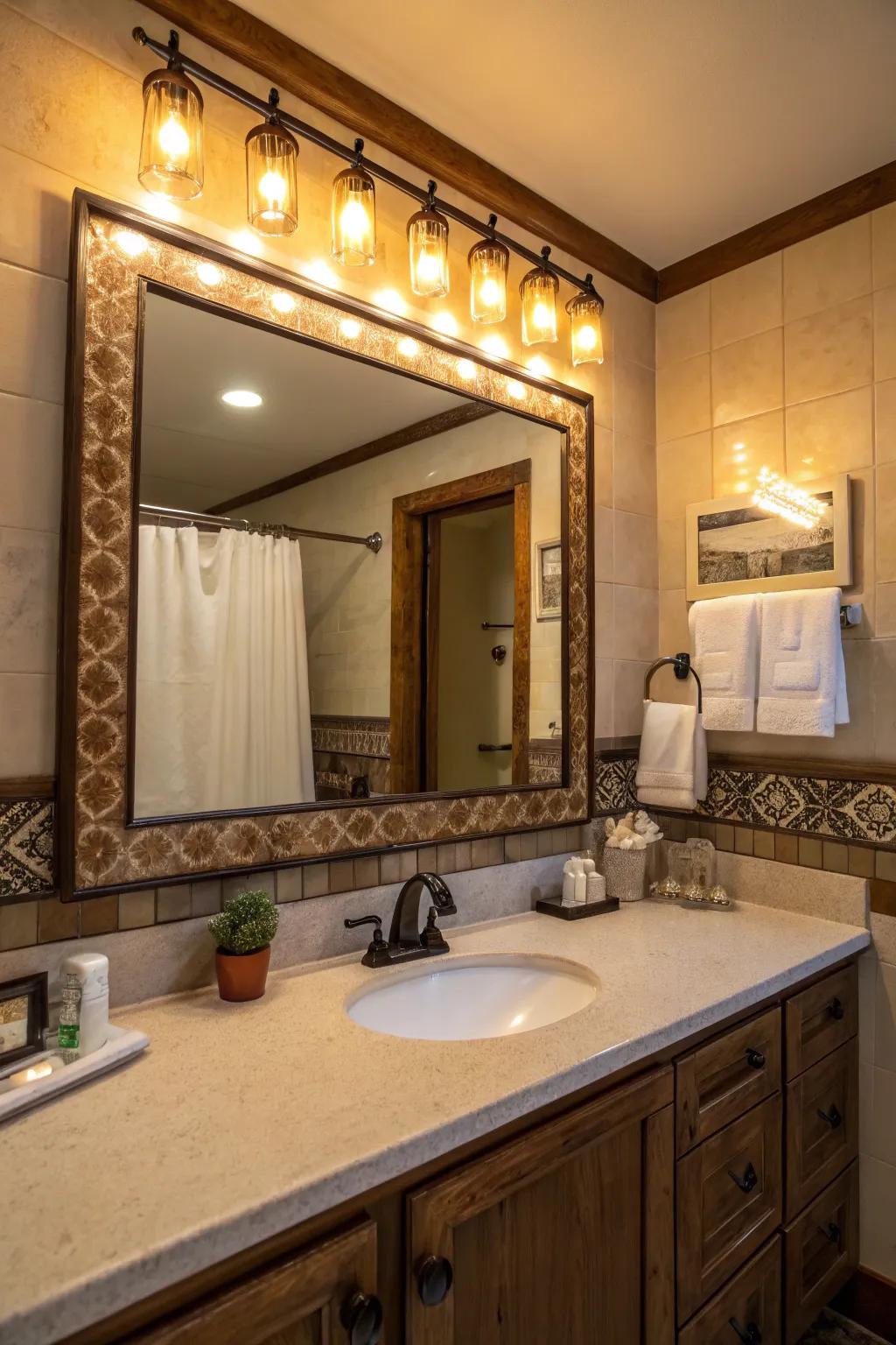Lighting solutions that enhance the overall mood of your bathroom.