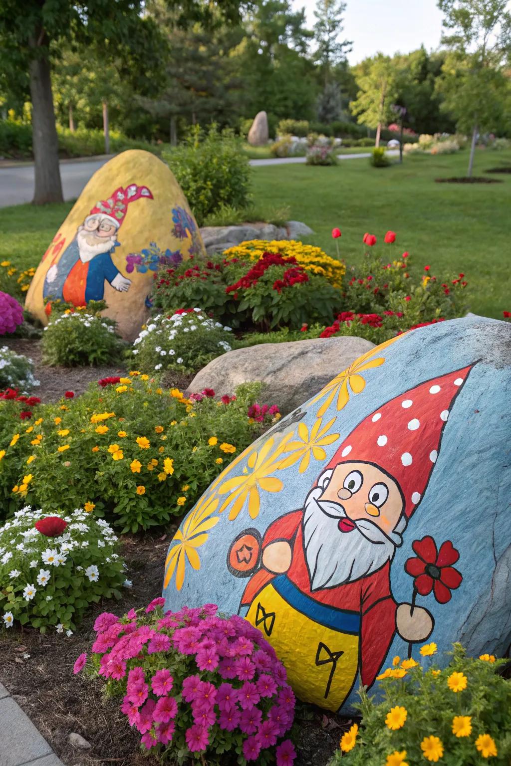 Add charm to your garden with whimsical sprite stones.