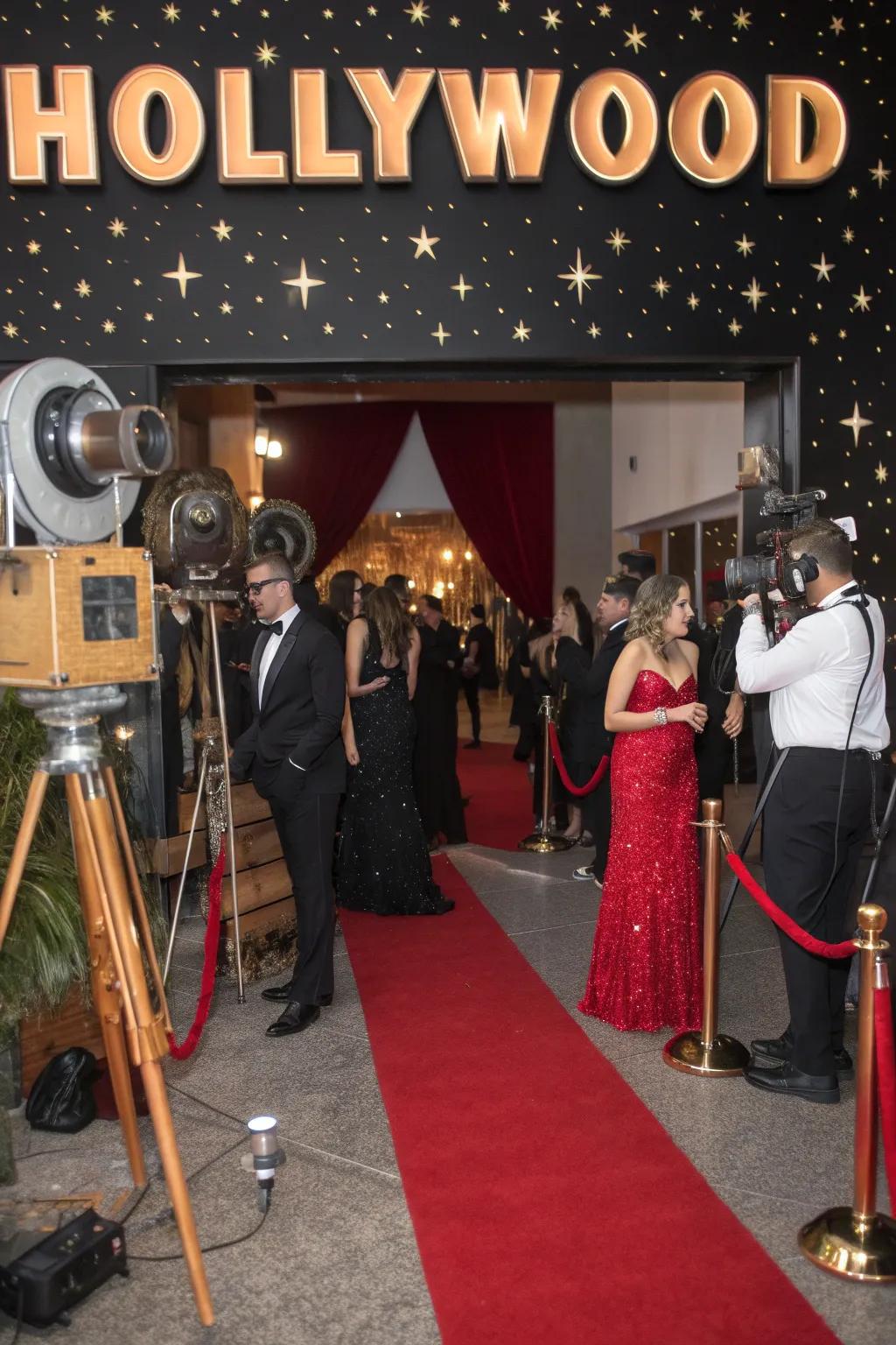 With a Hollywood-inspired celebration, everyone will feel like a celebrity.
