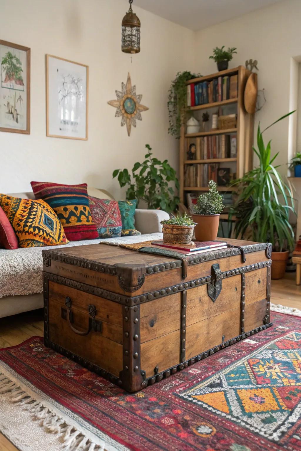 Classic cases provide fashionable storage with a hint of history.