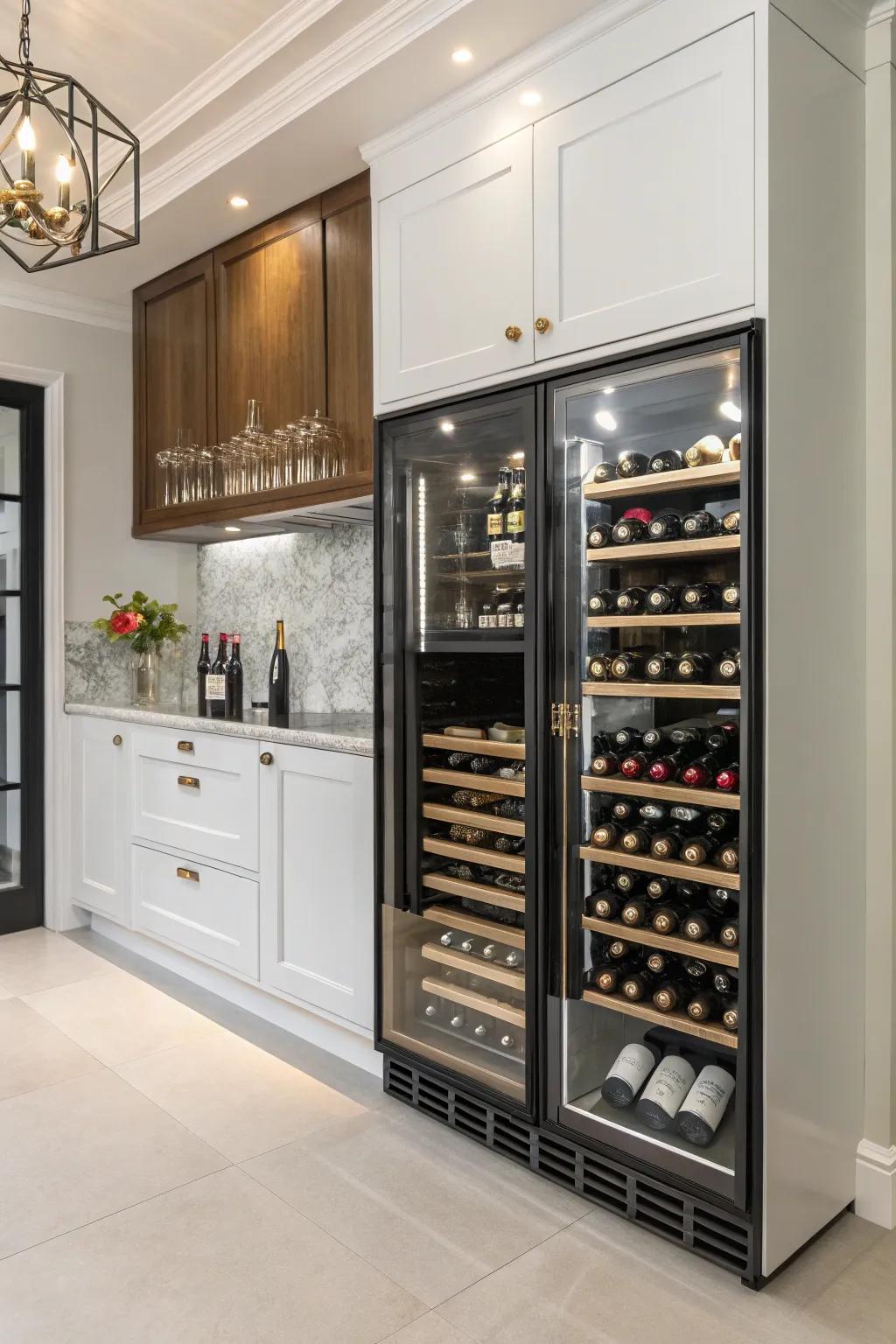 Bespoke wine holders can transform your wine storage into an exquisite display.