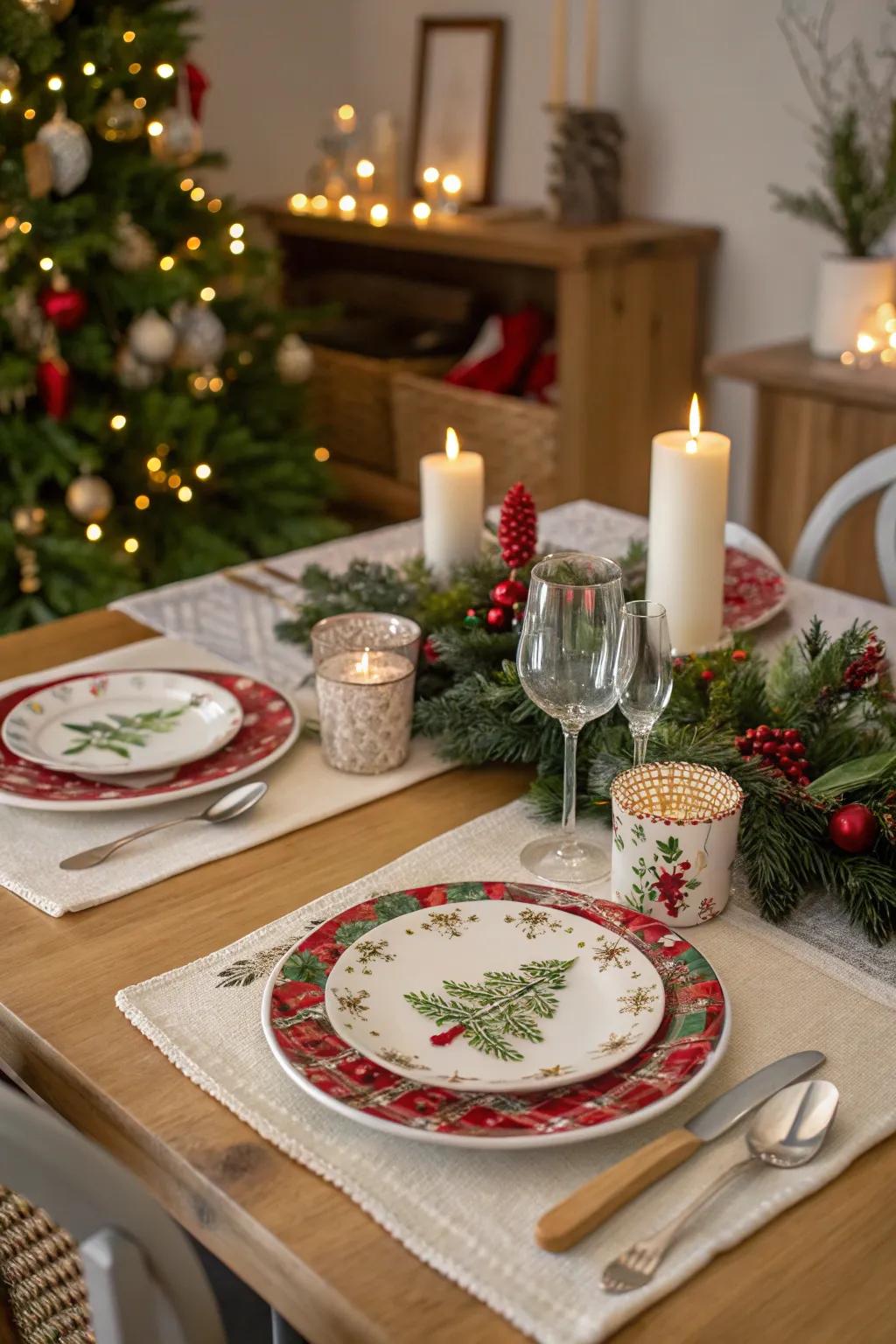 Holiday-themed dining ware transforms every meal into a special occasion.