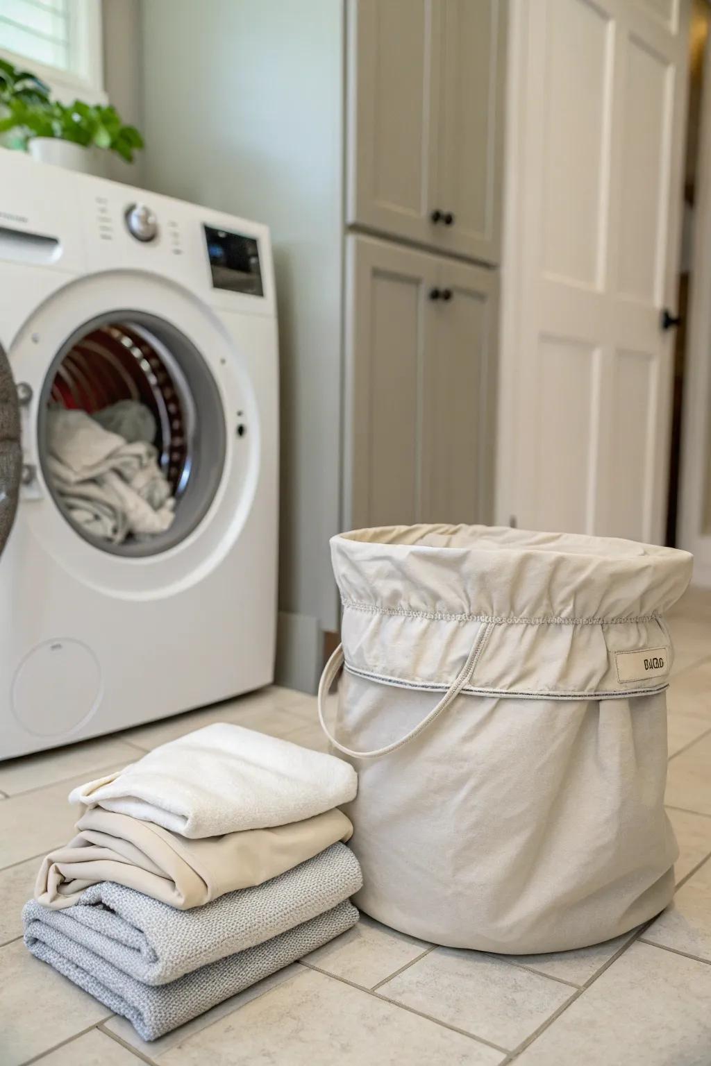 Washable inserts provide a sustainable and simple-to-clean alternative for reusable nappy containers.