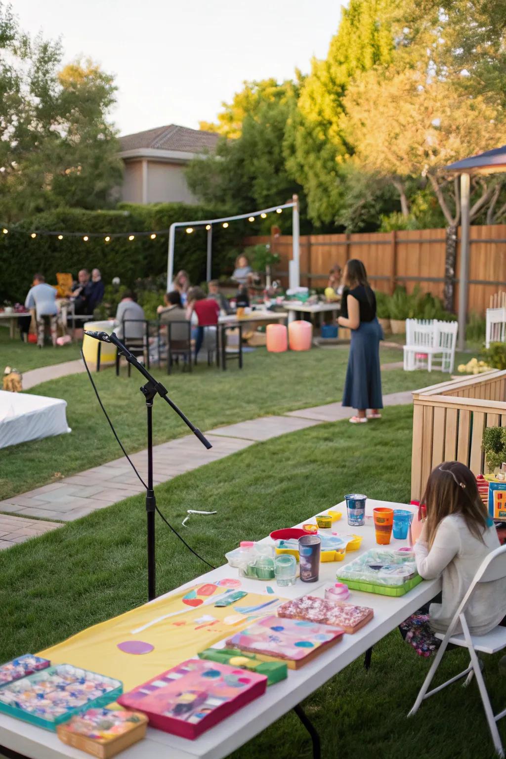 Diverse activity zones for endless fun and creativity.