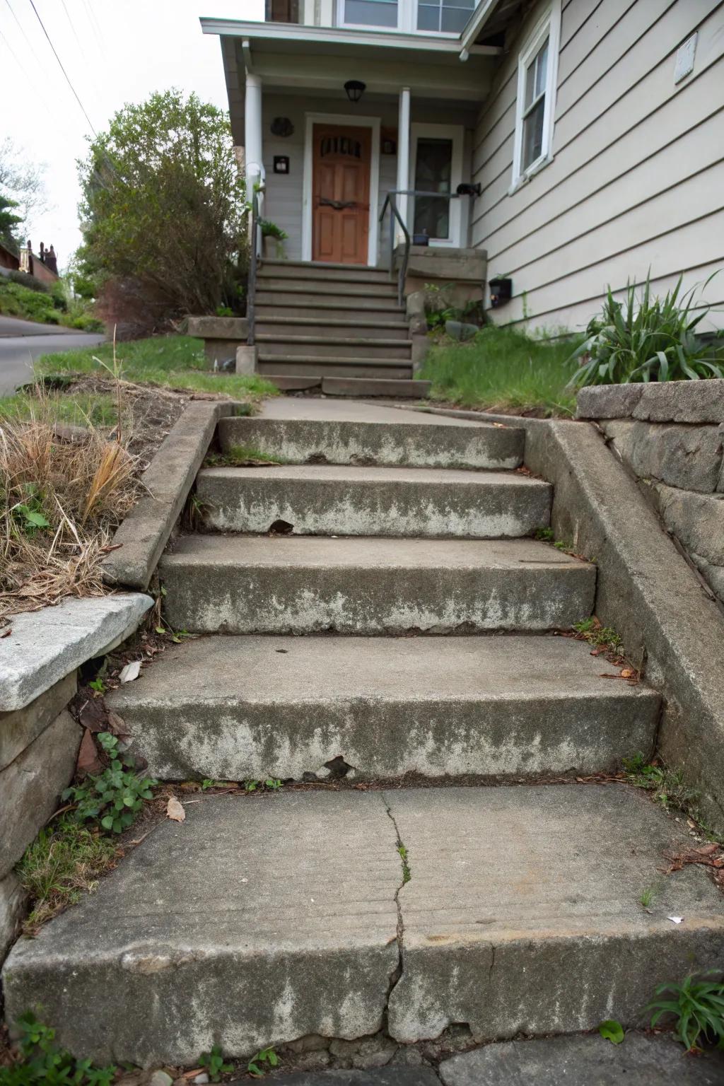 Variety in steps bringing a distinct allure.