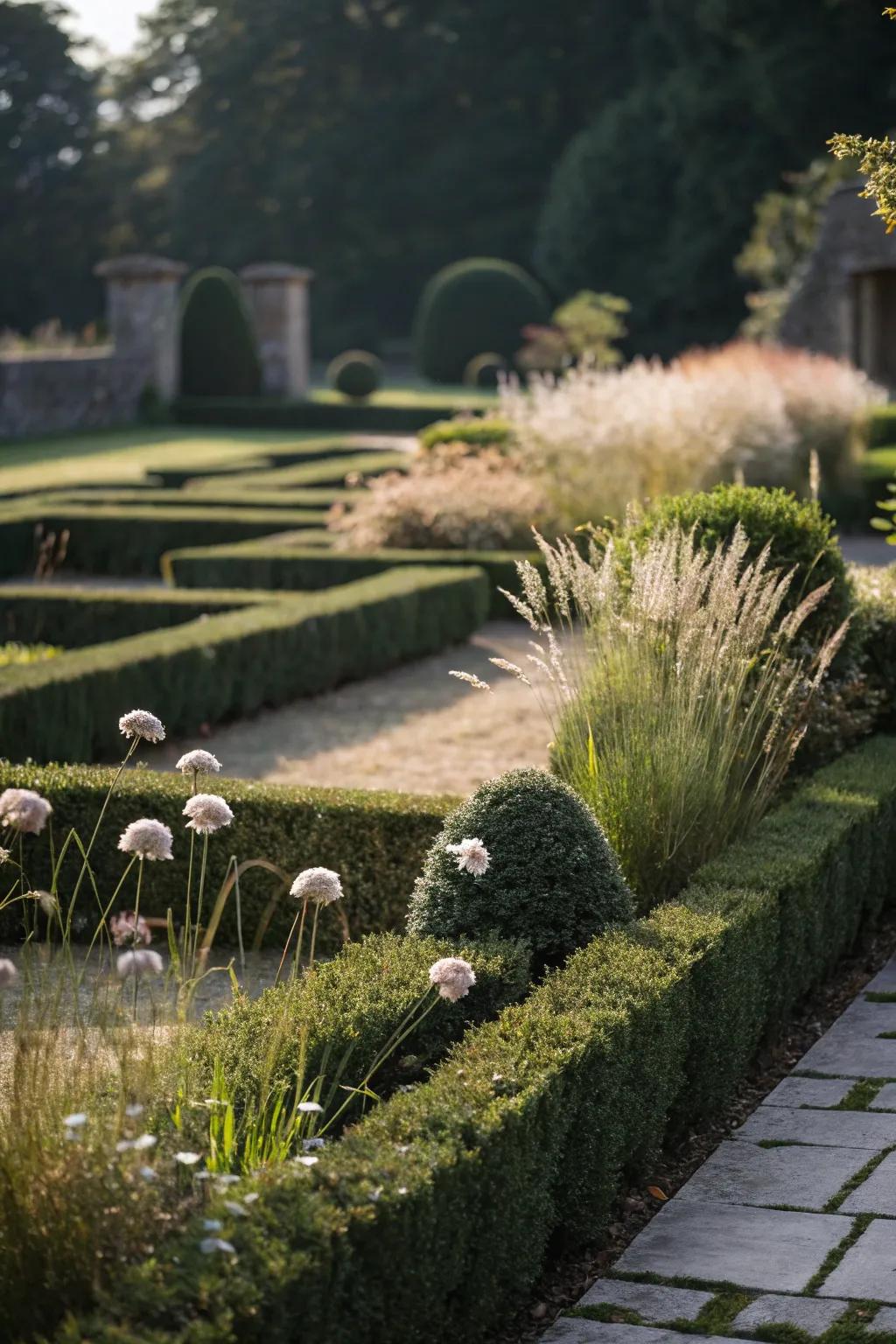 Simple greenery highlights natural beauty.