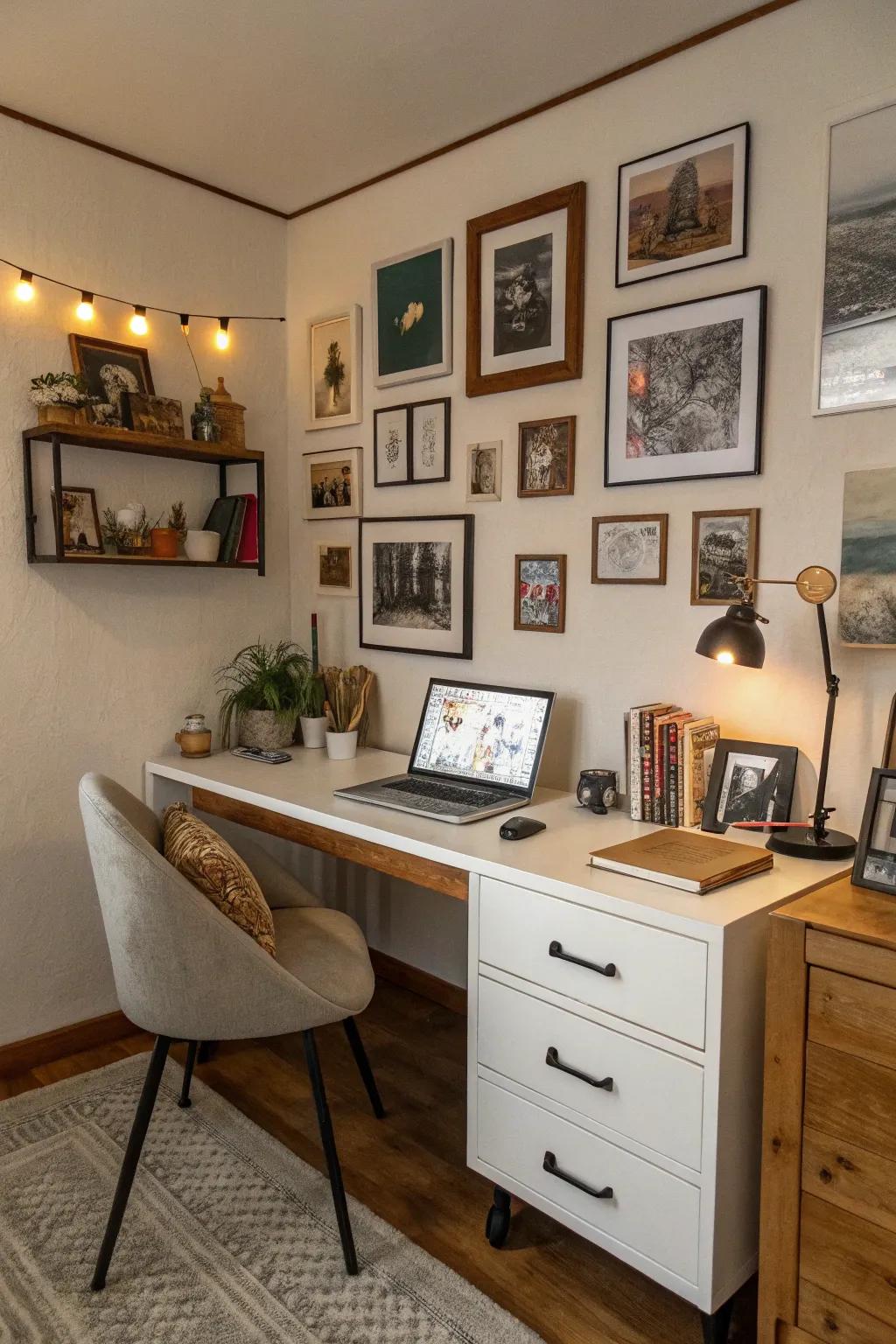 Personal decor ensures your office feels uniquely yours.