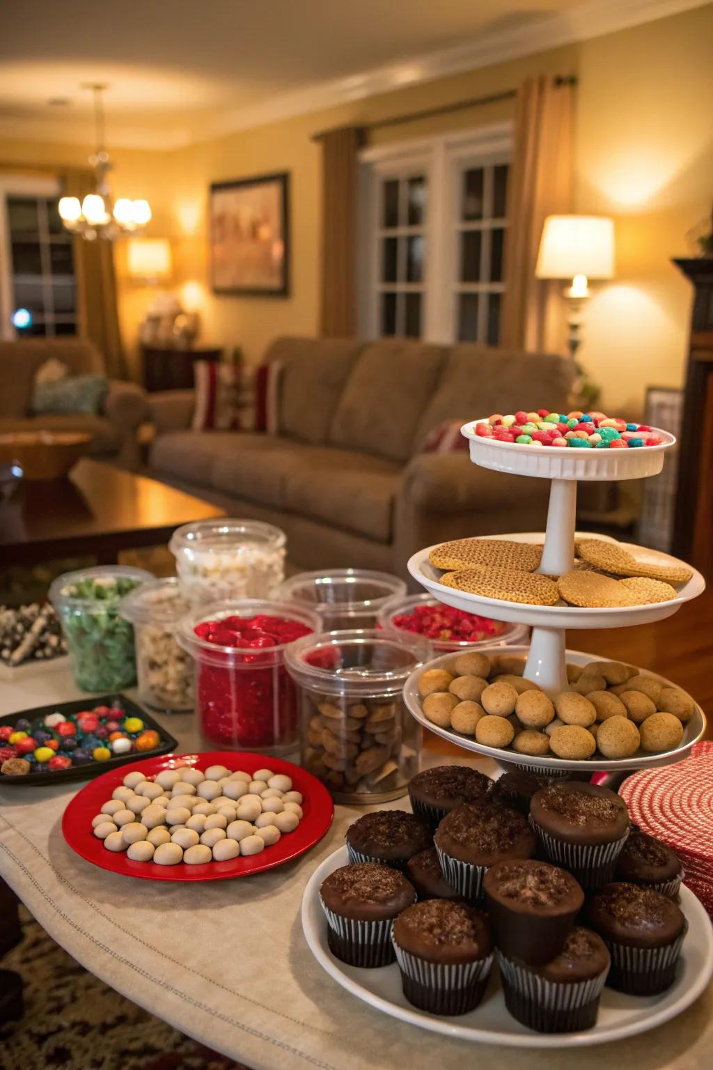 Bargain store discoveries can revolutionize your dessert setting economically.