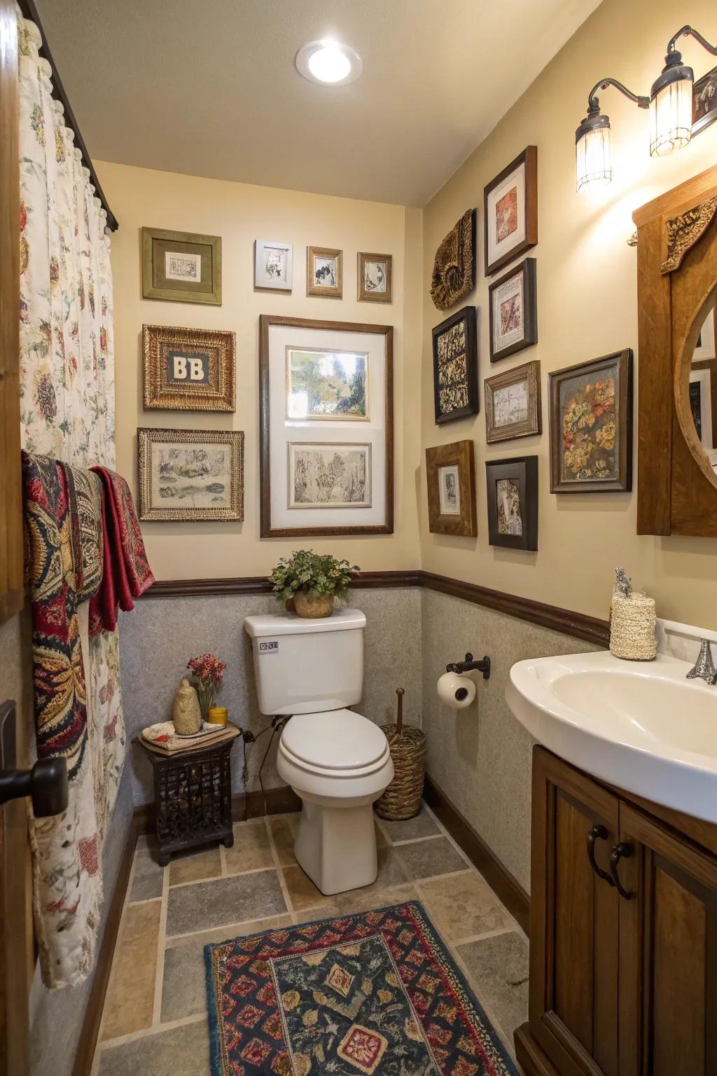 Infuse character with artistic touches.