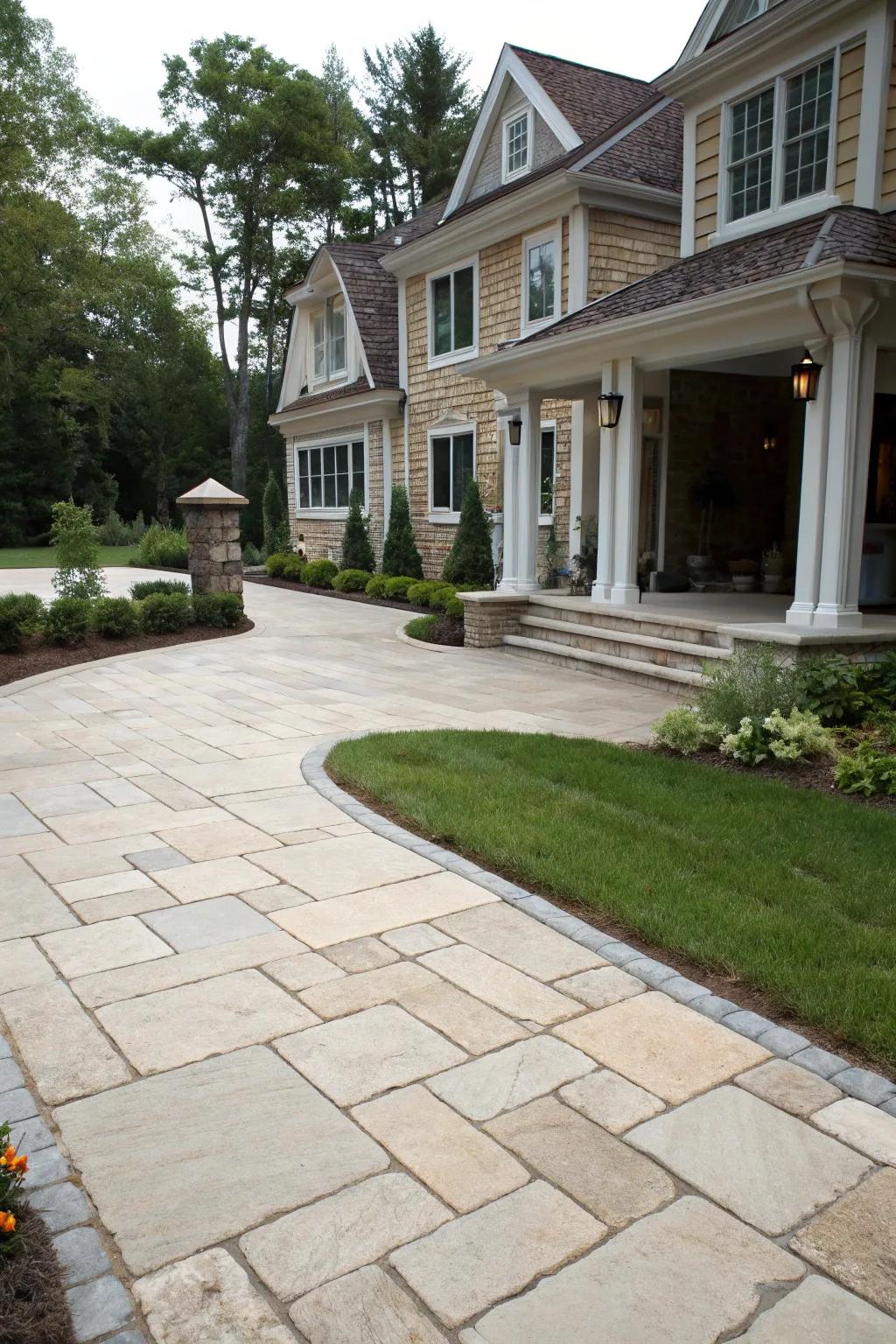 Celebrate enduring elegance with the charm of natural stone.