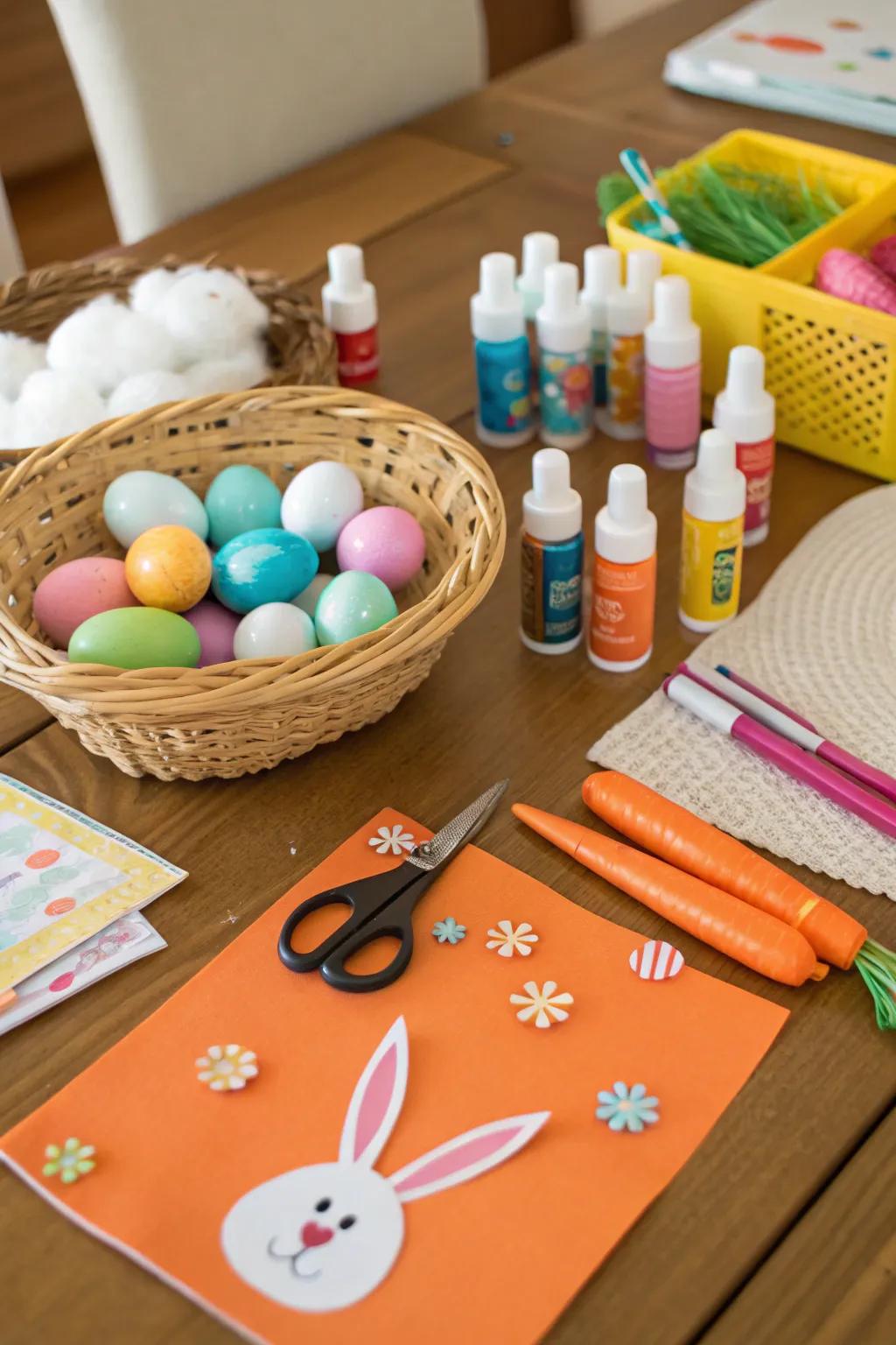 Get artistic with rabbit and carrot-inspired do-it-yourself projects.