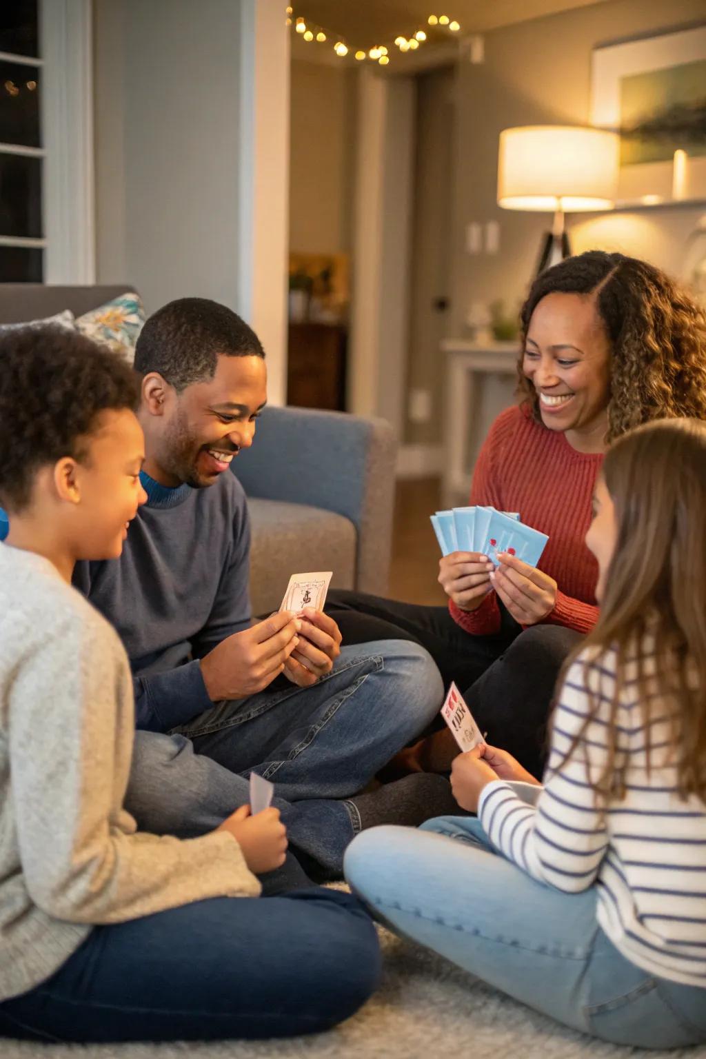 Cards inspiring imaginative storytelling
