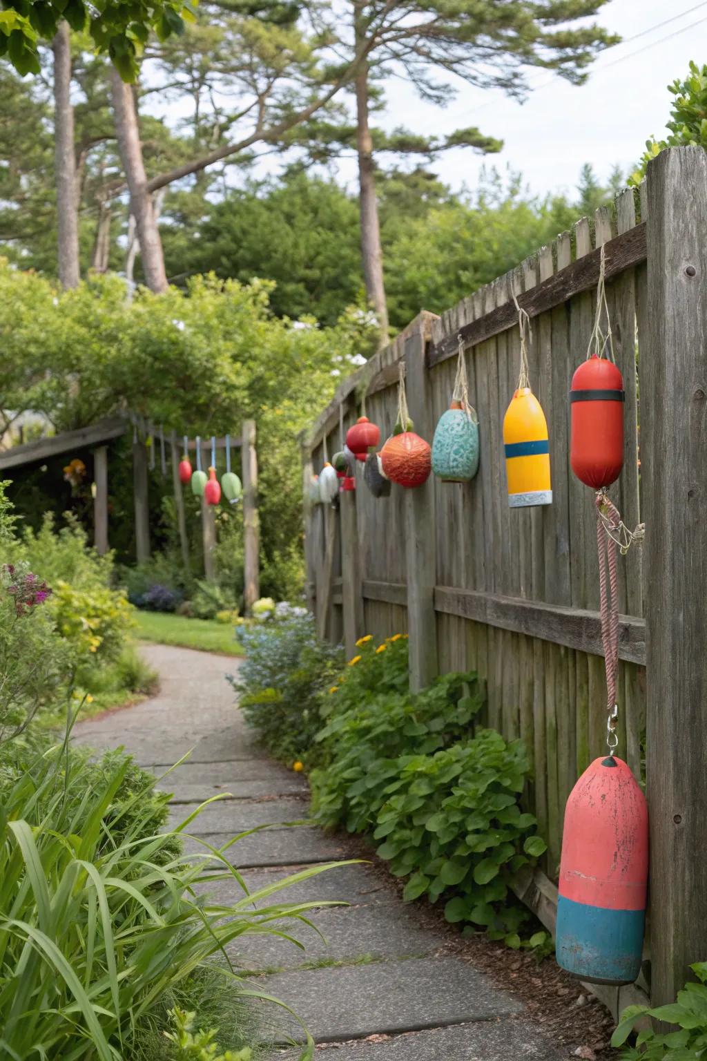 Markers inject a cheerful and colorful element to outdoor settings.