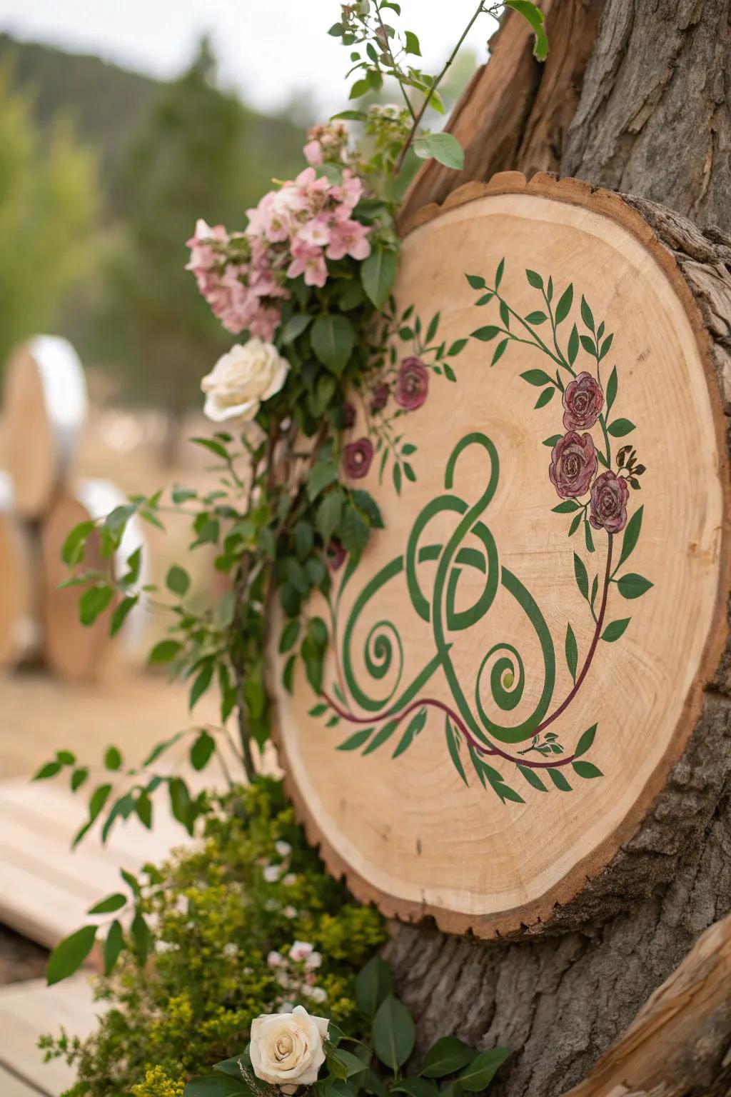Nature-inspired motifs impart an organic impression to your branding.