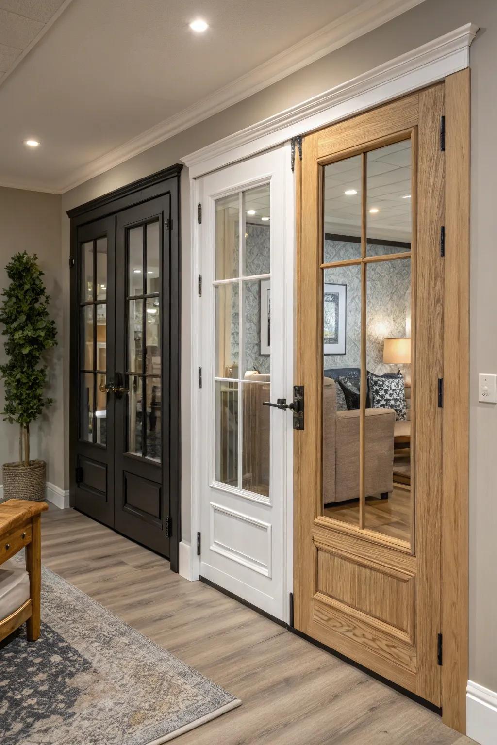 Discover diverse finishes to complement your style.