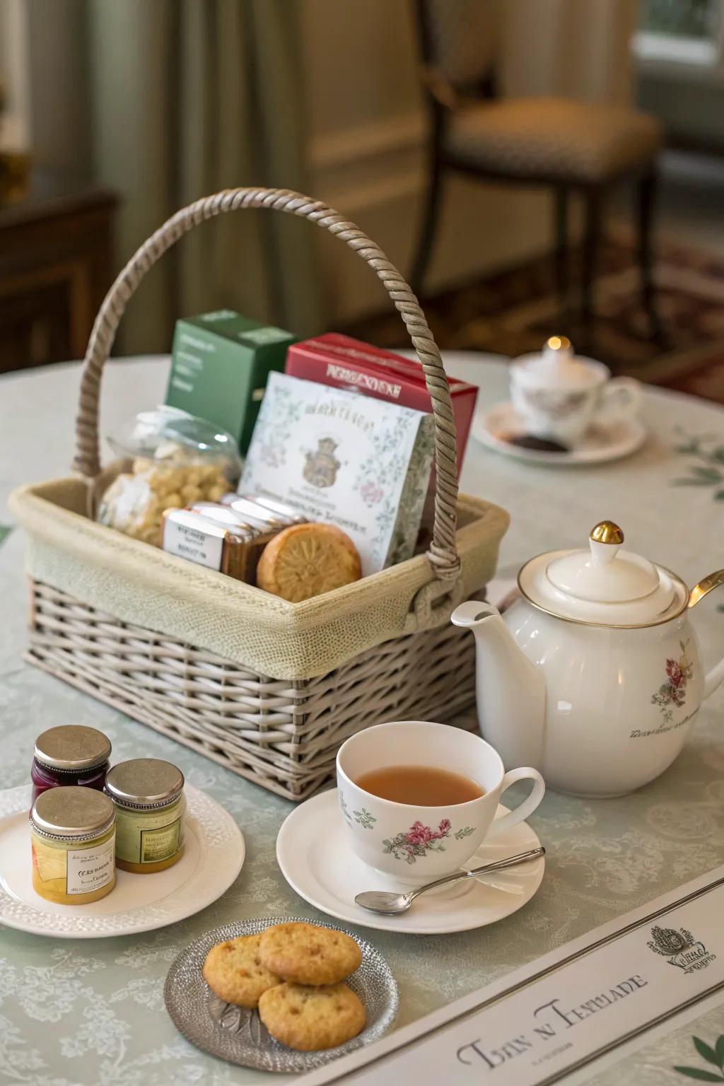 A tea lover's paradise designed for mom.