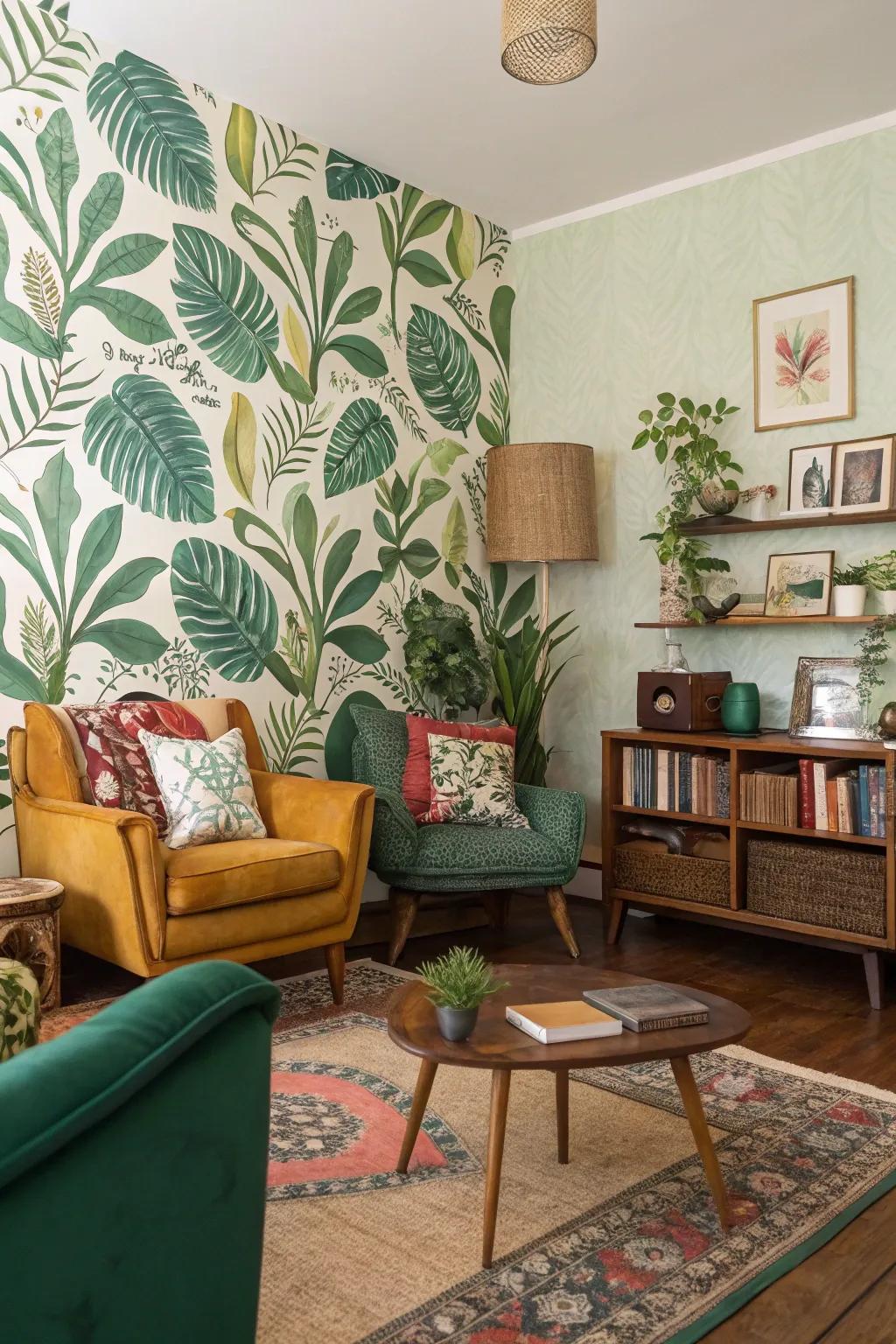 Floral designs infuse natural impact indoors.