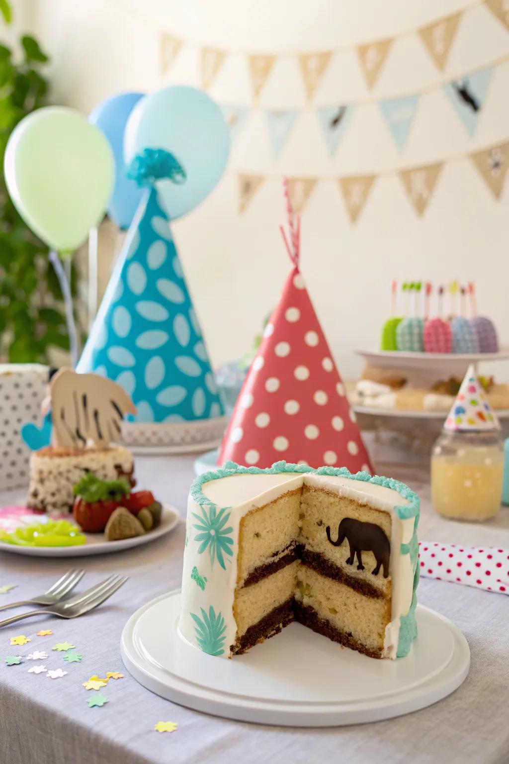 A delightful surprise catered to animal enthusiasts.