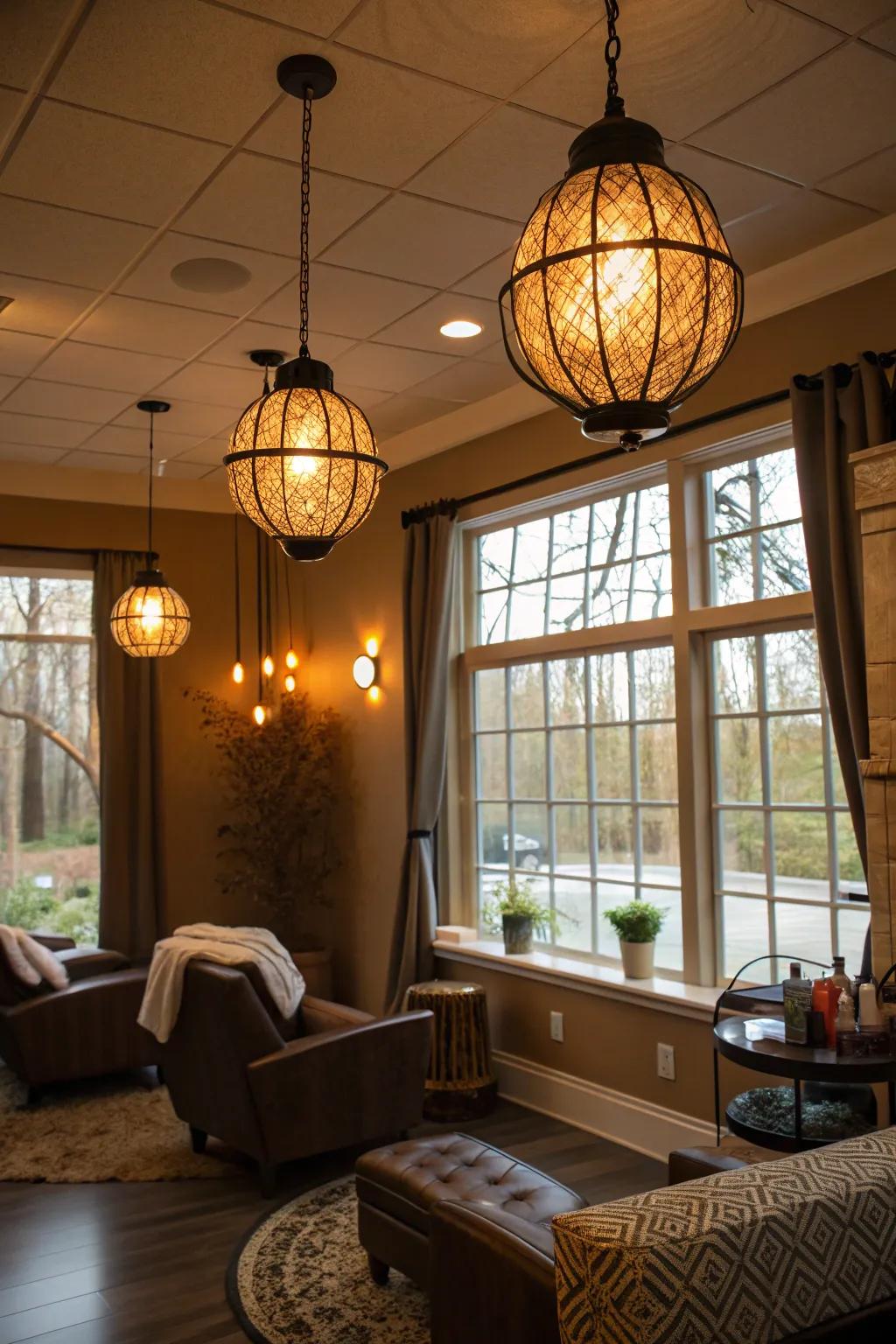 Lighting creates the mood and improves the functionality of your salon.