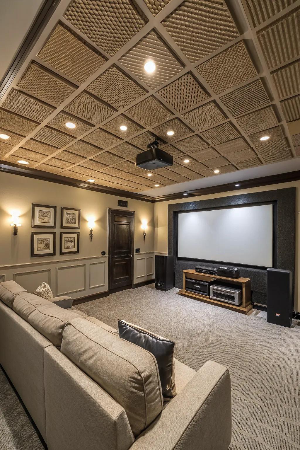 Unite style and sound utilizing sonic dampening boards.