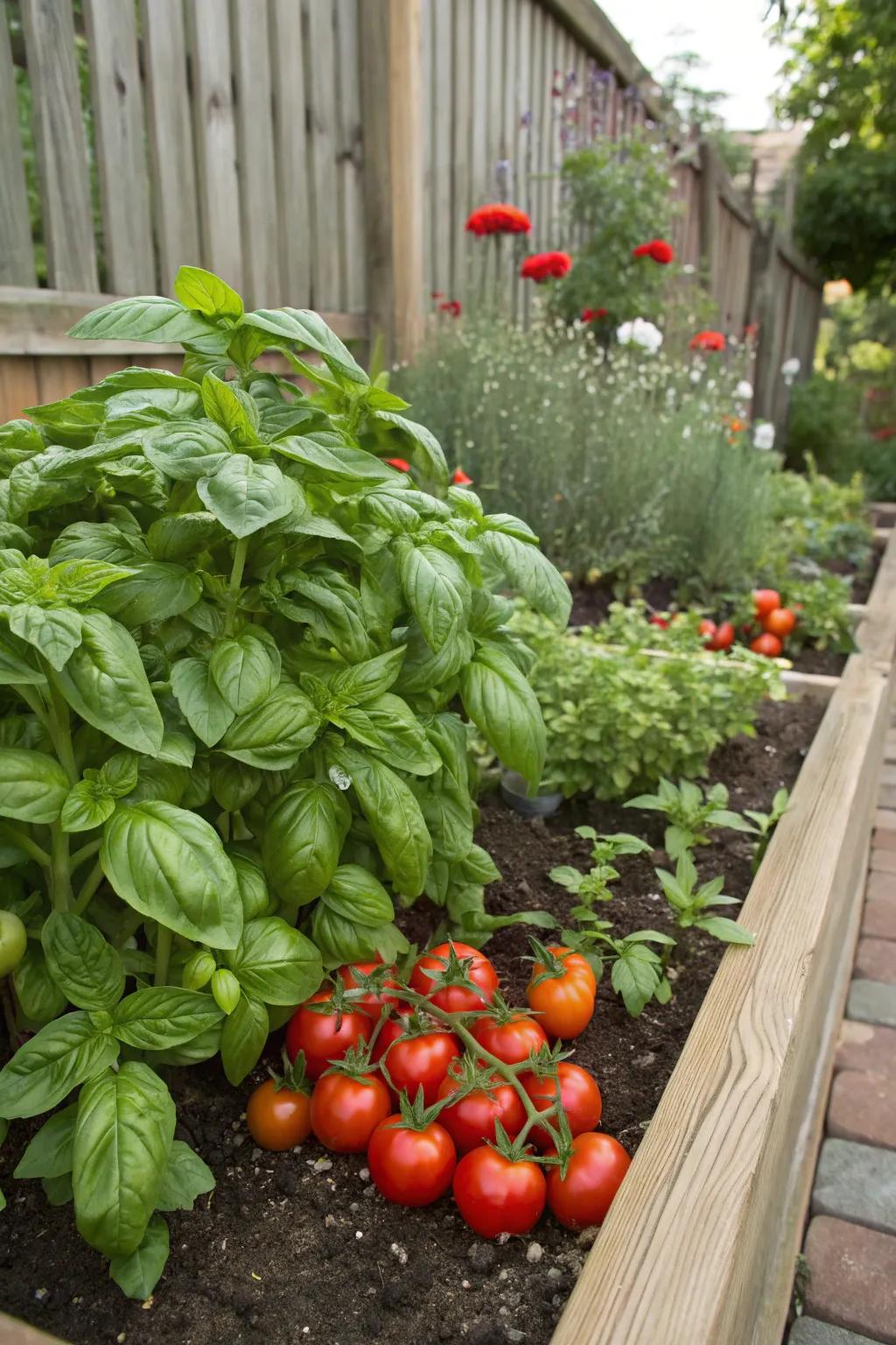 Plant pairing cultivates an environment that is both balanced and productive.