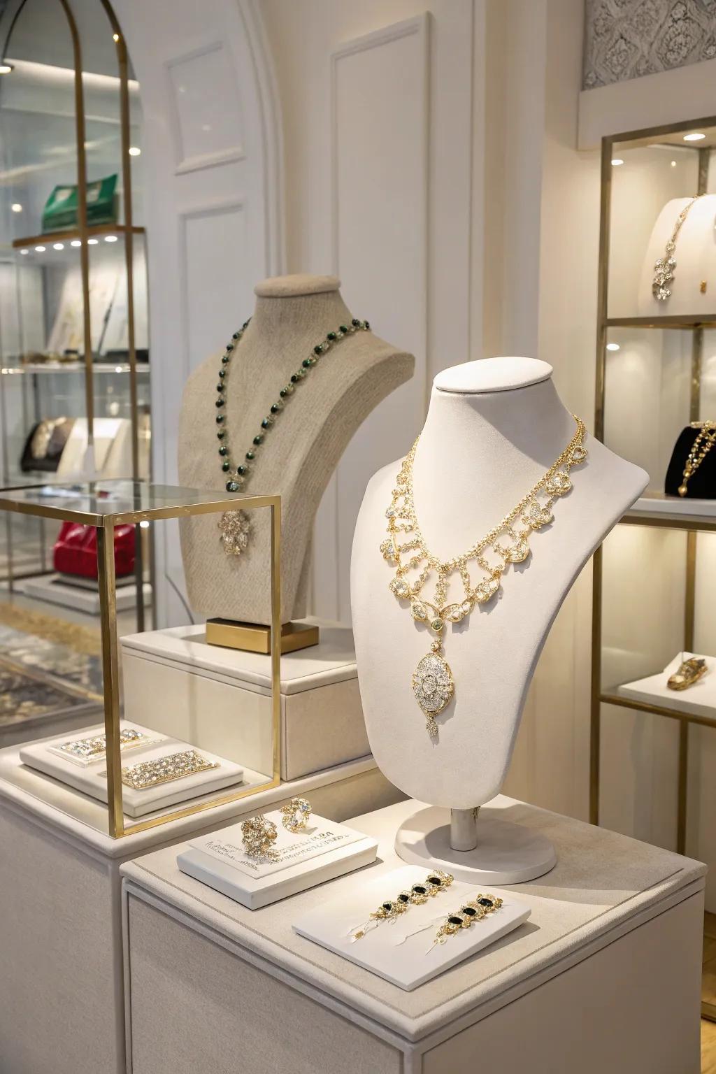 Opt for minimalist charm to draw attention to your jewelry's innate beauty.