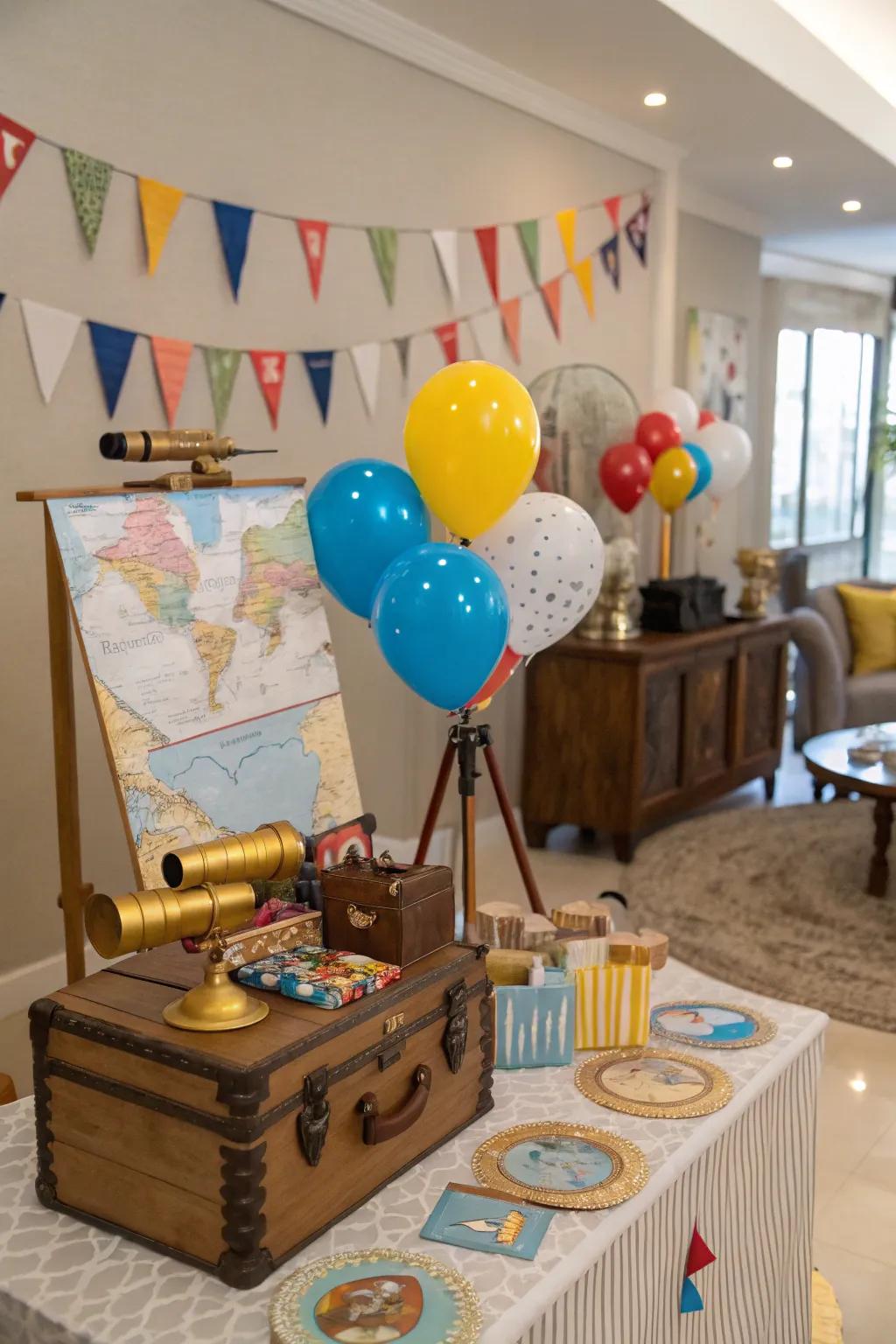 An imaginative, themed table that spurs limitless creative outlets.