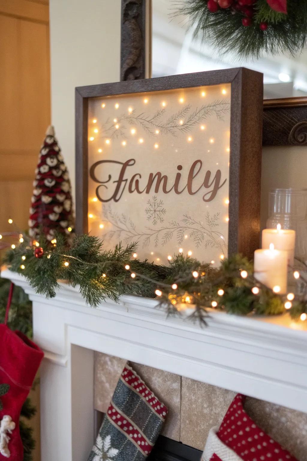 A personalized diorama with a family touch