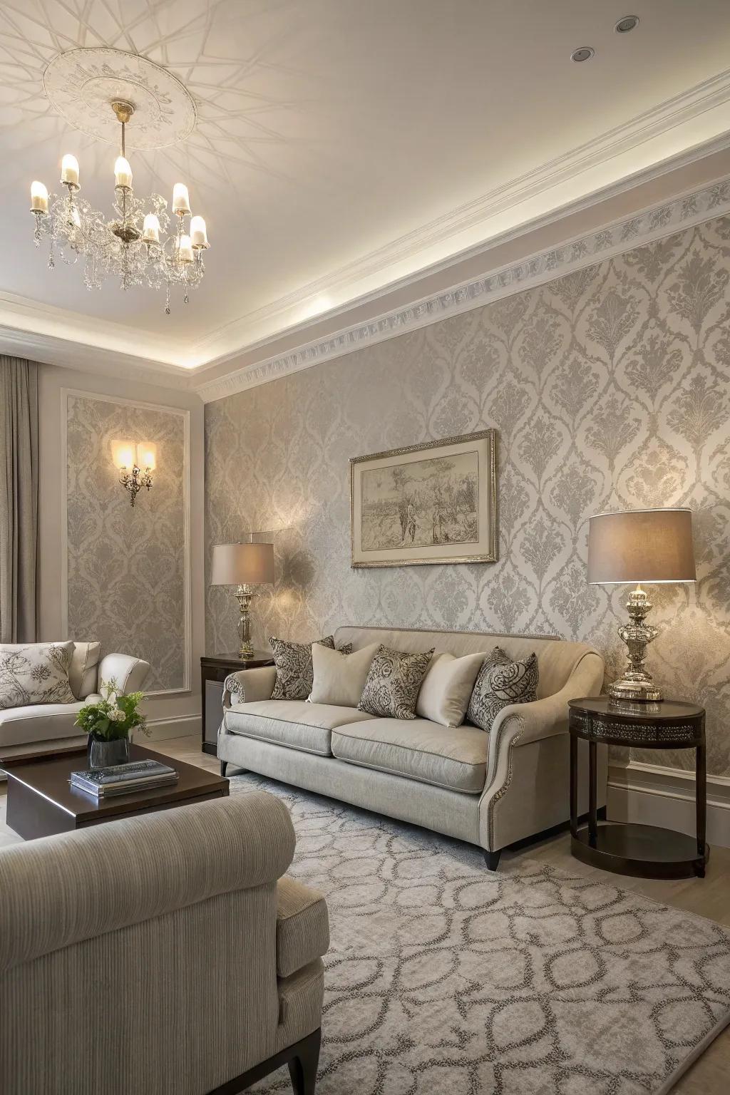 Textures contribute depth and understated drama to your living space.