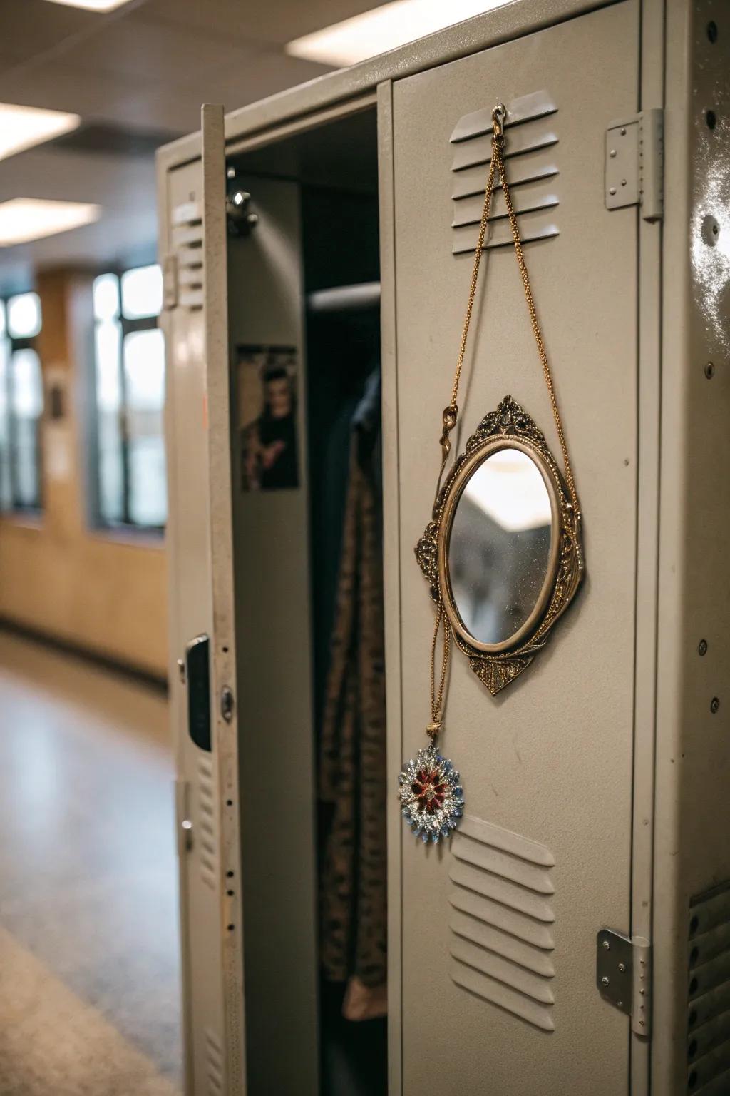 Incorporate a functional and stylish reflecting glass.