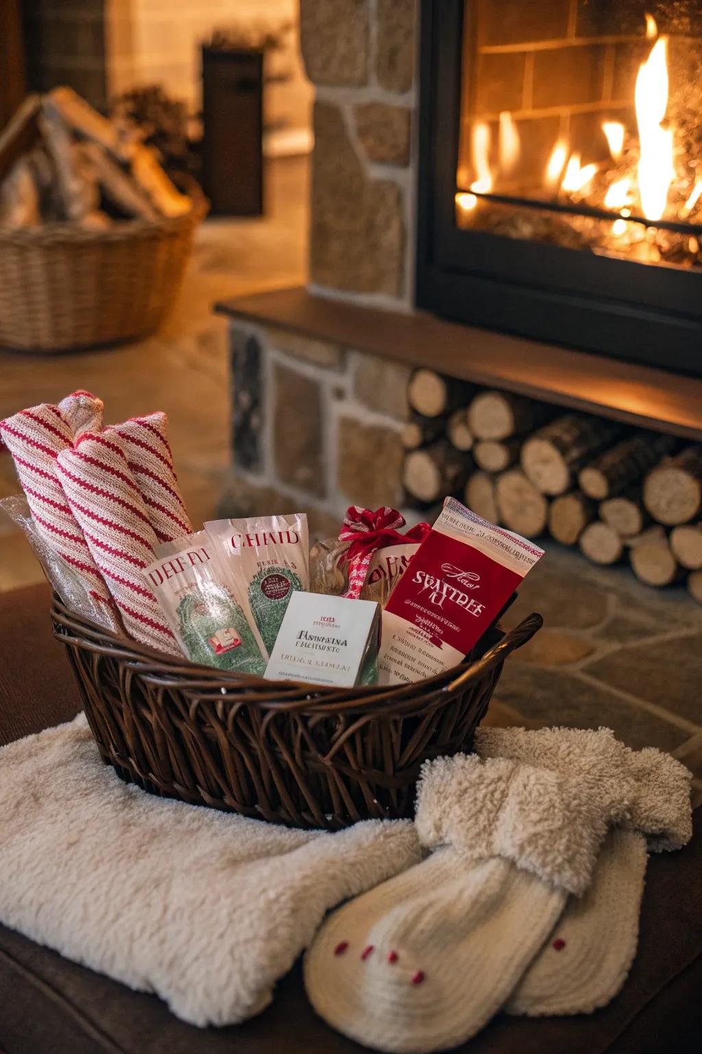 Winter's Embrace: Warmth and solace in each component.