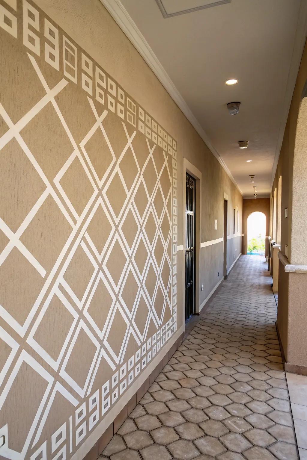 Woven designs enhance visual interest and depth.
