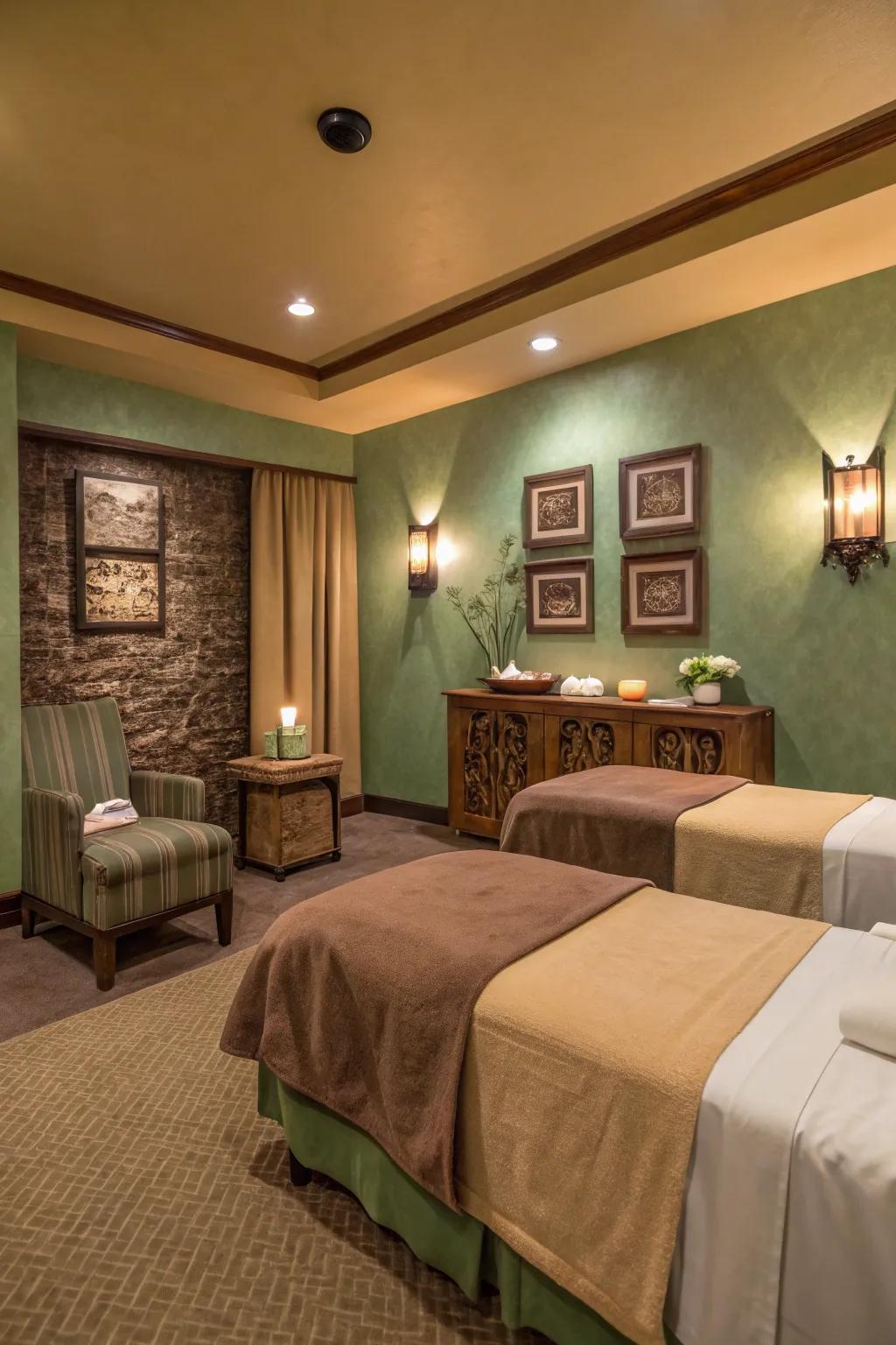 Natural color palettes deliver a calming and organic base.