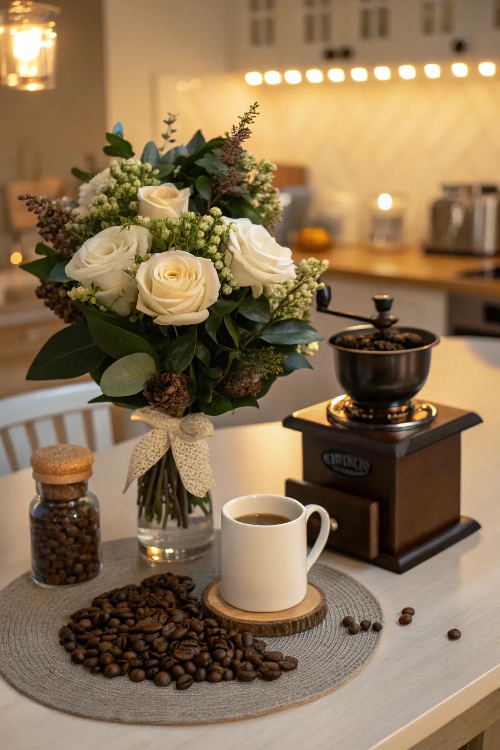 Coffee devotee's presentation, ideal for those who value a great brew.