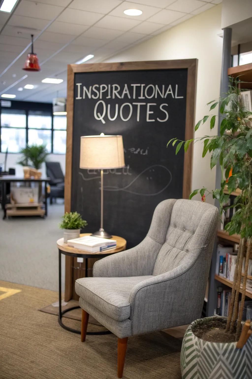 Transform your workspace into a daily source of inspiration.