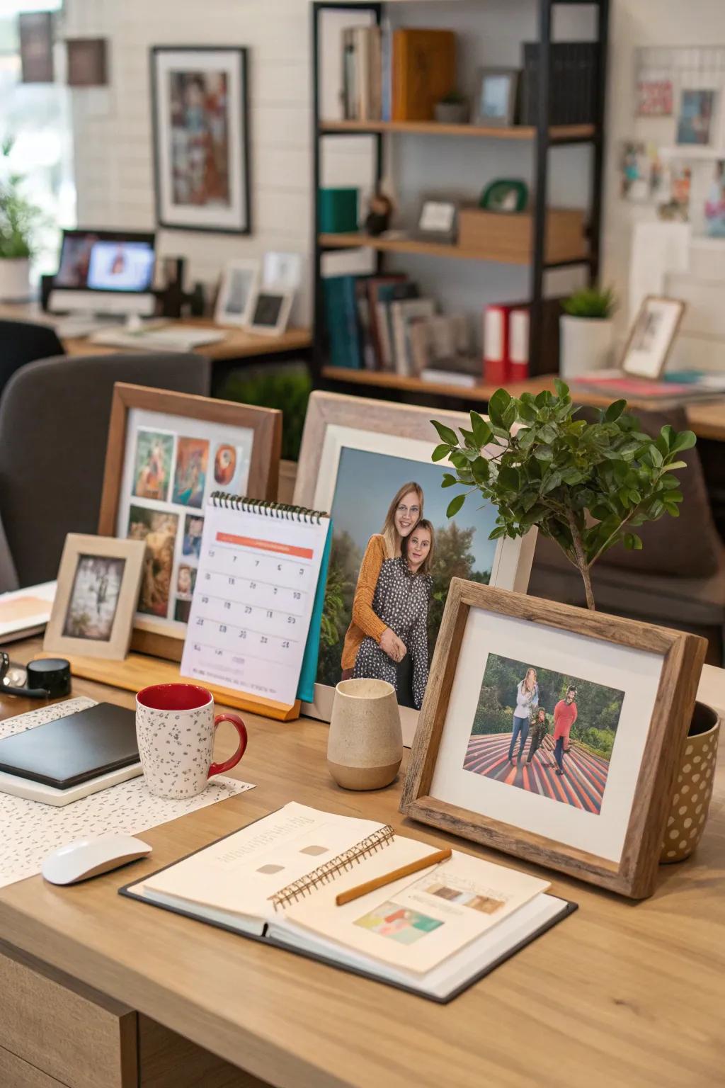 Make your space personal with memories.